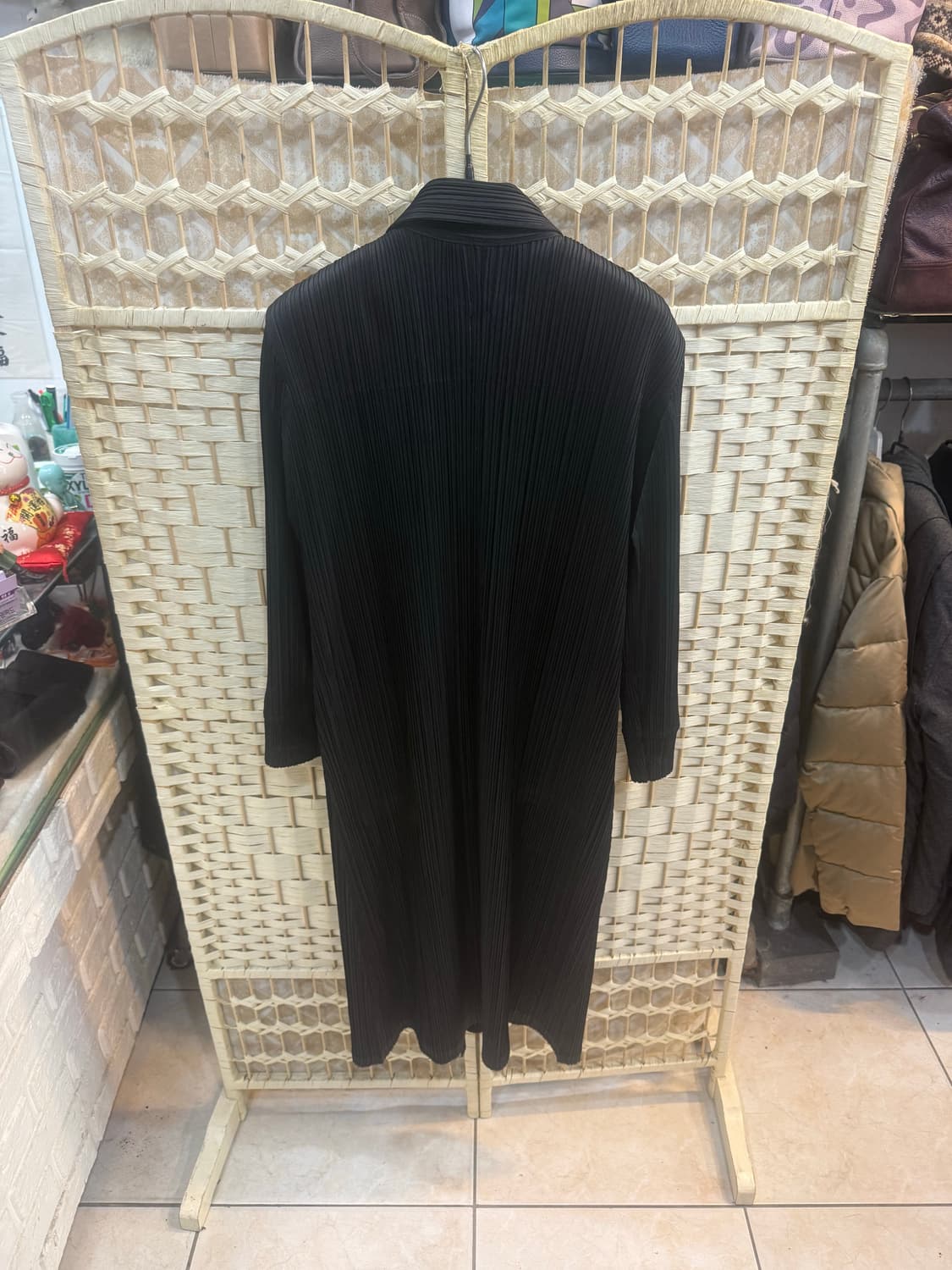 3/66 정품 플리츠플리즈 롱 코트 팝니다 상품이미지5