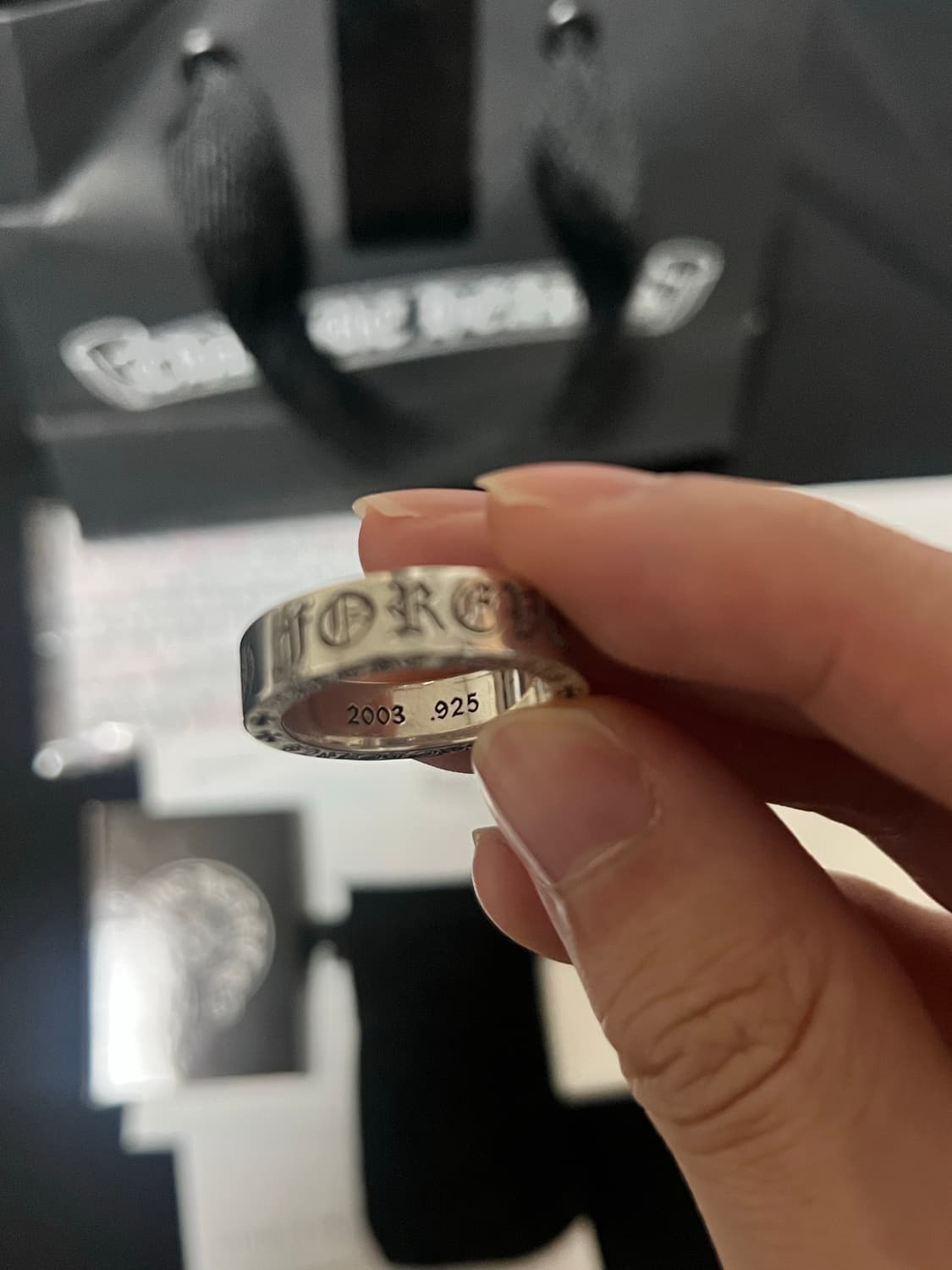 크롬하츠 포에버링 us9 상품이미지4