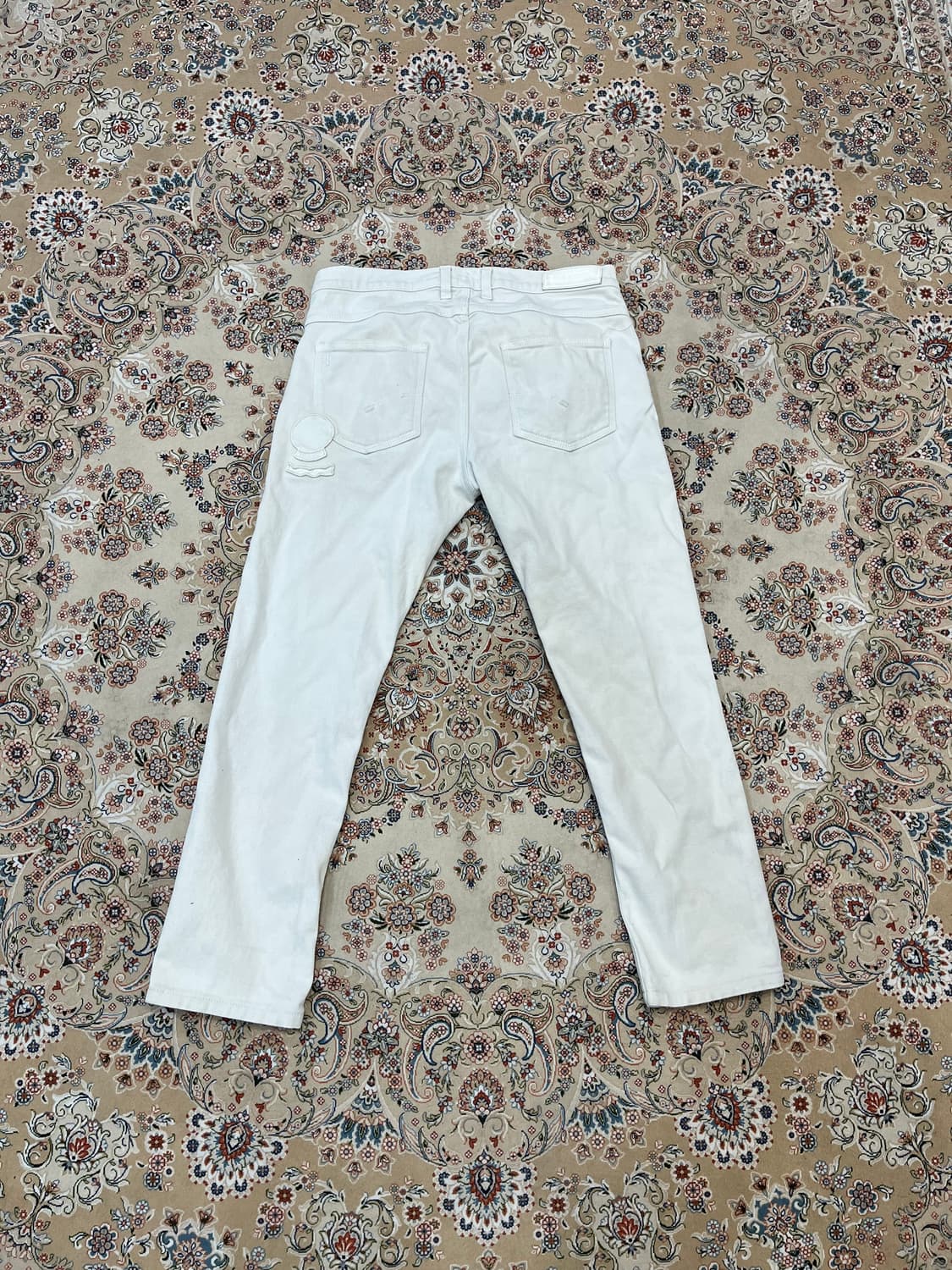 닐바렛 15ss 밀리터리 패치 데님팬츠 바지 상품이미지2