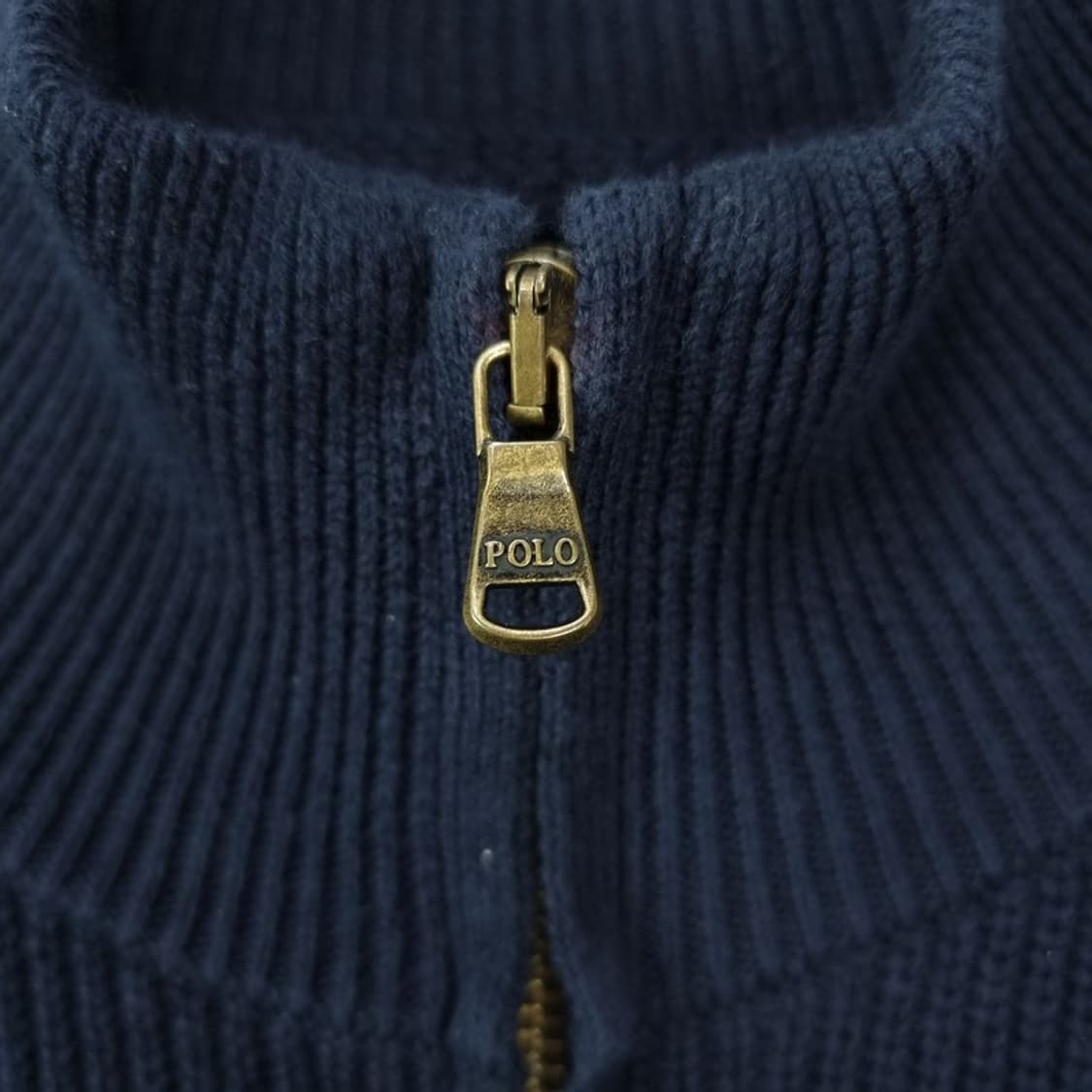 [폴로 랄프로렌] 포니 로고 자수 니트 집업 가디건 네이비 M20101 상품이미지8