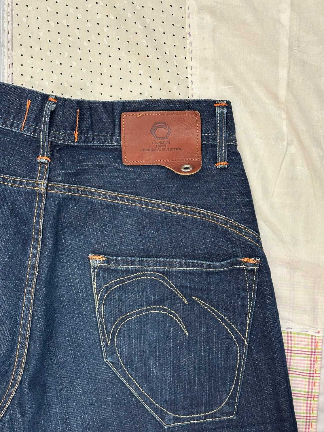 에드윈 디테일 진청바지  상품이미지6