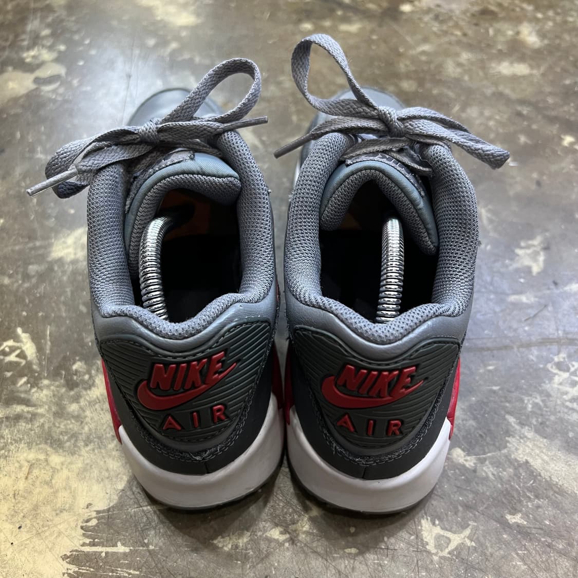 250) 나이키 에어맥스90 레더 운동화 스니커즈 신발 남여공용 상품이미지5