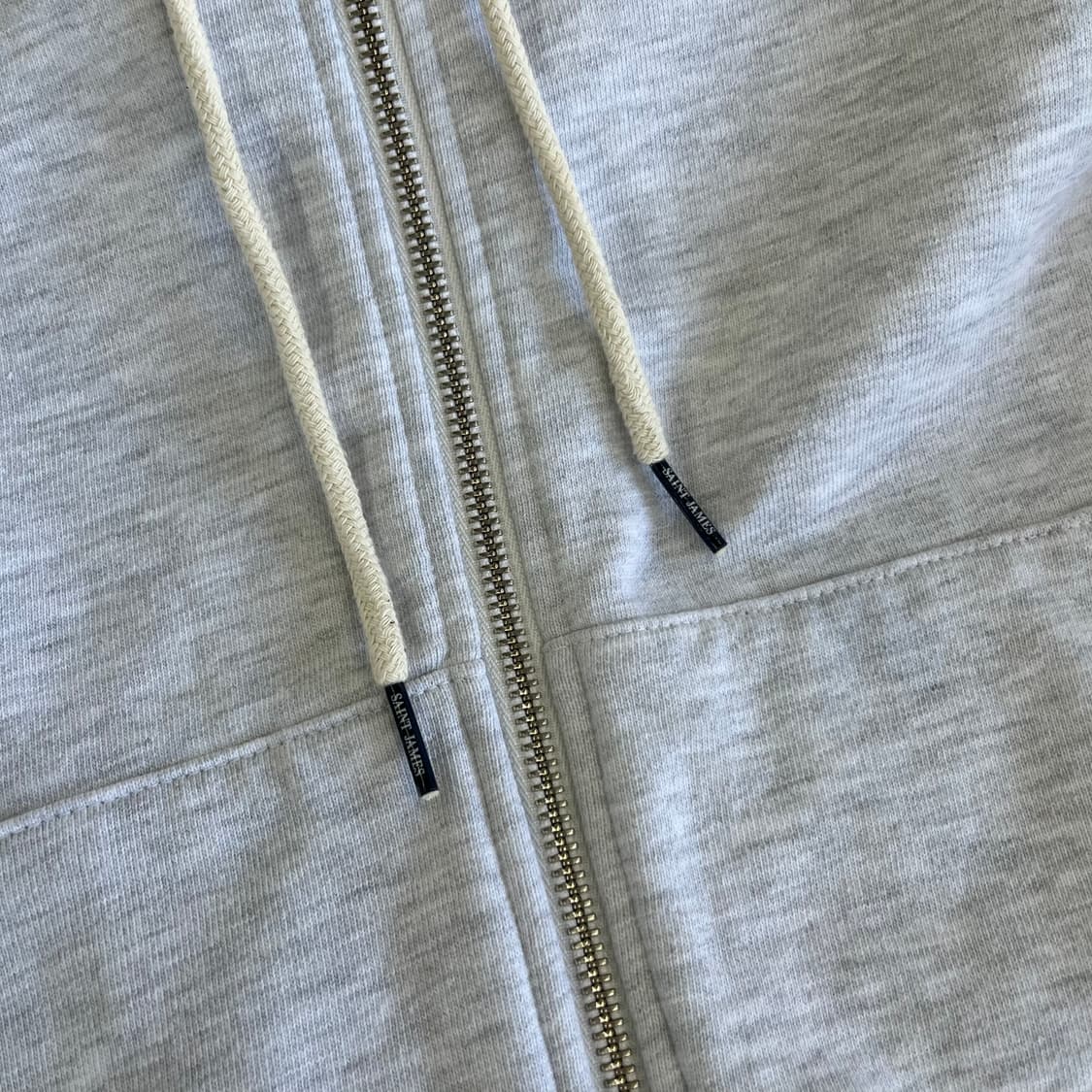 세인트제임스 하트 엘보우 패치 후드집업 M  상품이미지7