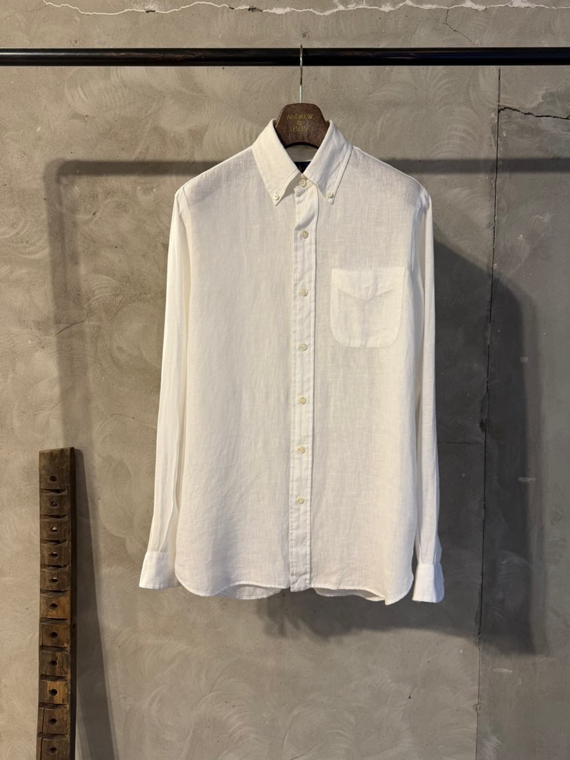 폴로 랄프로렌 리넨 버튼다운 셔츠 100 상품이미지5