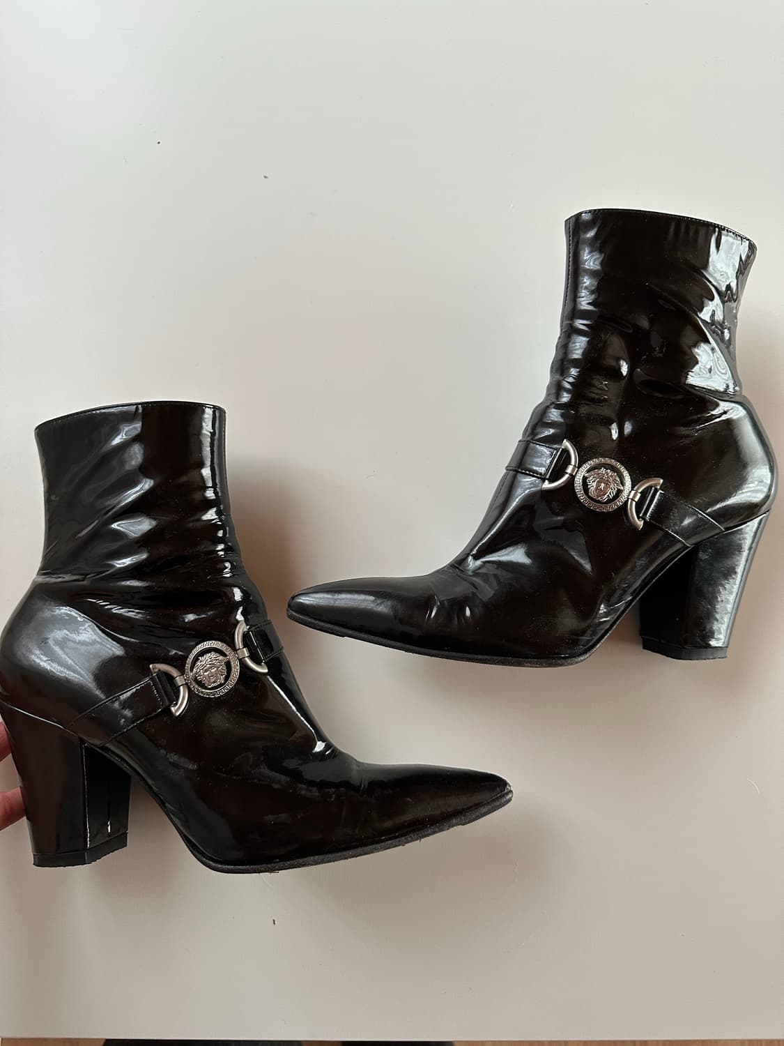 지아니 베르사체 아카이브 부츠 페이던트 부츠  상품이미지1