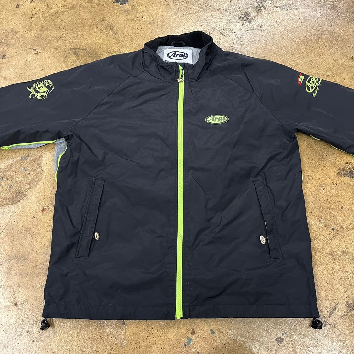[ 정품/XXL ] Arai 아라이 라이더런 바람막이 자켓 b14 상품이미지3