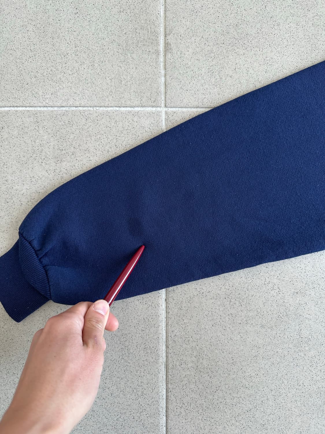 90s 빈티지 러셀 후드 네이비 XL USA 상품이미지7