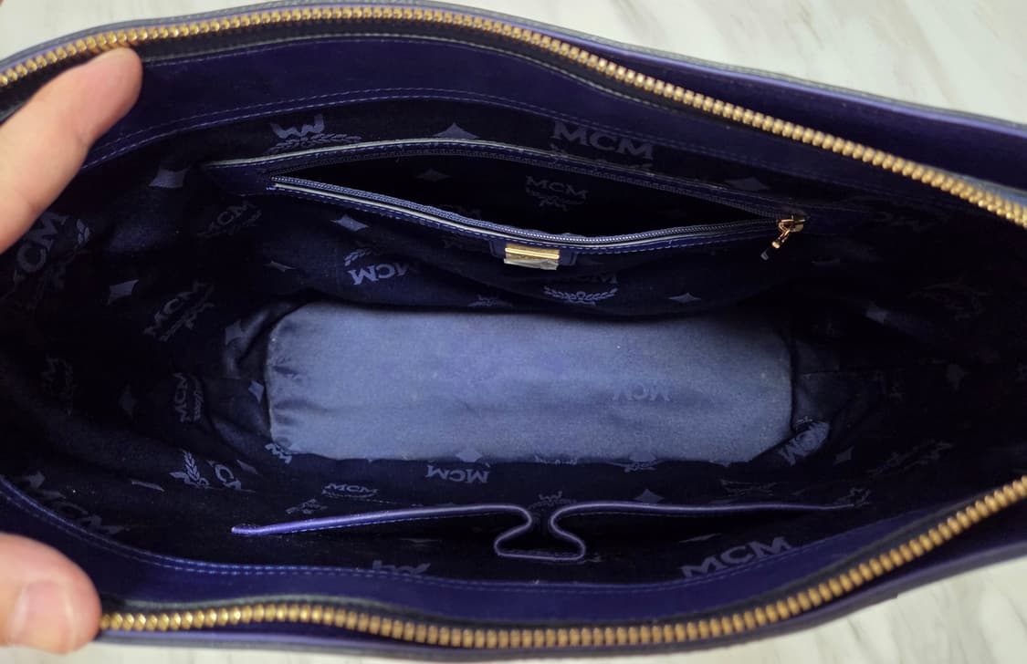 MCM 비세토스 에나멜 토트백 상품이미지8