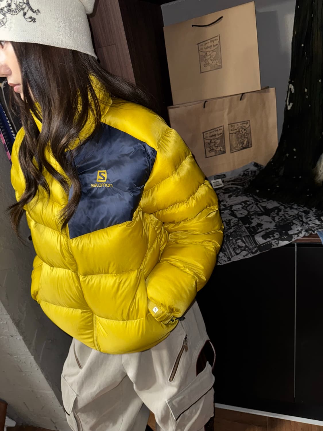 SALOMON 살로몬 퍼텍스 스노우다운 패딩 상품이미지1