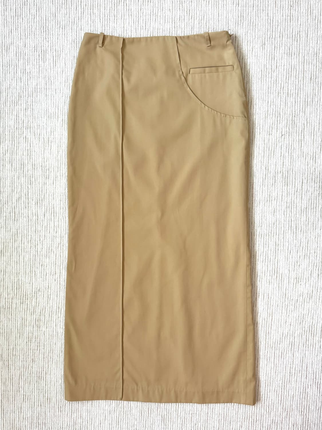 [새상품] 베이지 롱스커트 상품이미지1