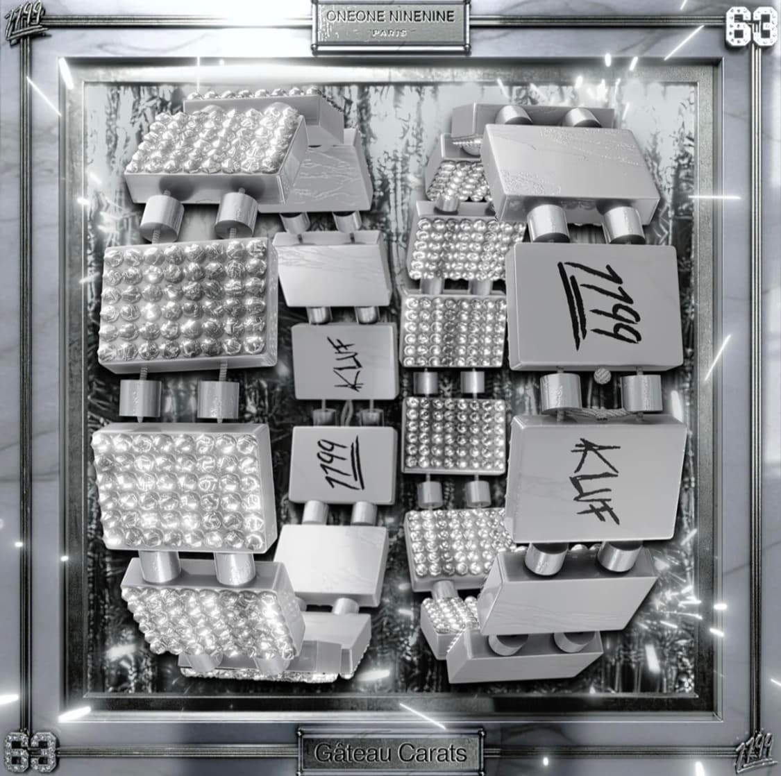 Bazo 1199 KLUF Rhinestone 상품이미지1