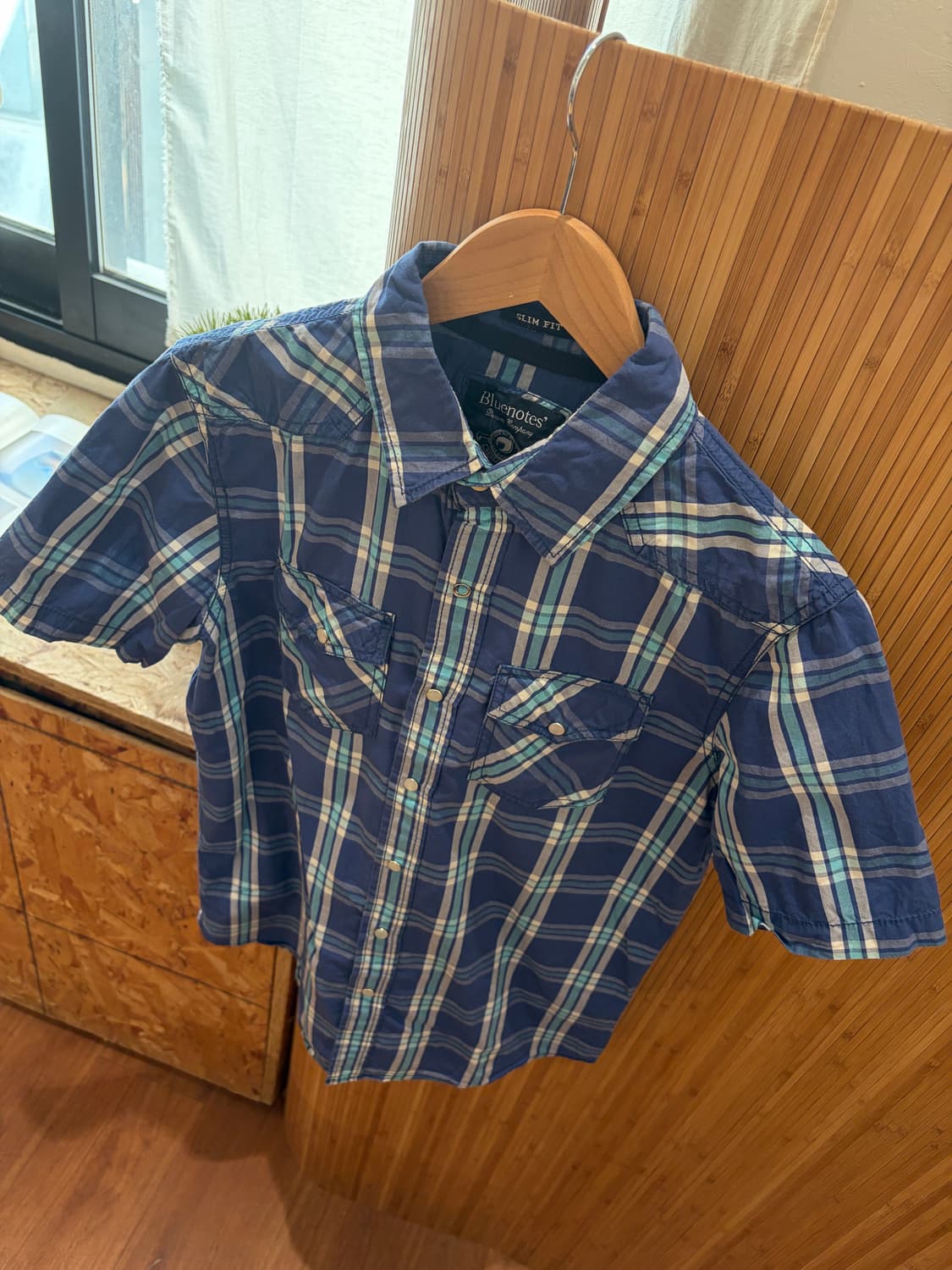 00s Bluenotes Check Shirt 상품이미지3