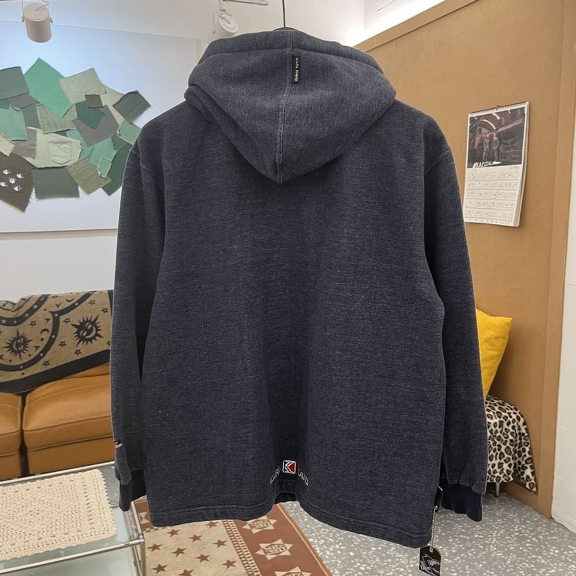 칼 카니 빈티지 캐주얼 스트릿 키치 후드티 M C10351 상품이미지4