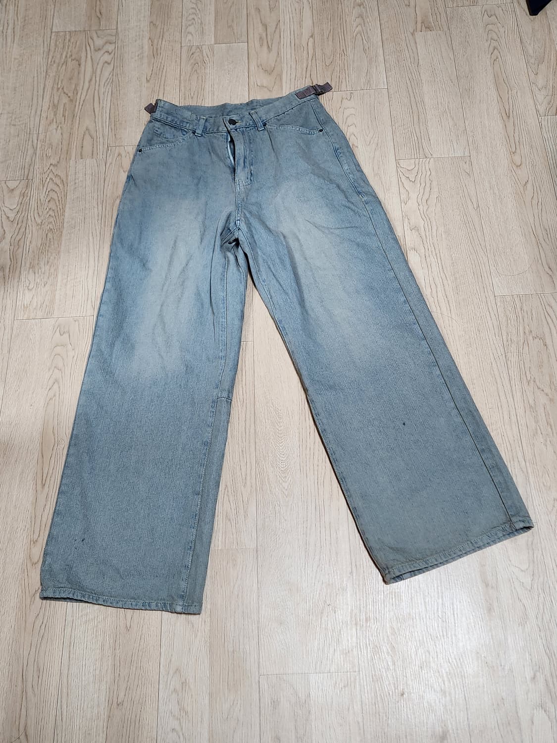 폴리테루 고시마데님 블루그레이 1사이즈 상품이미지1