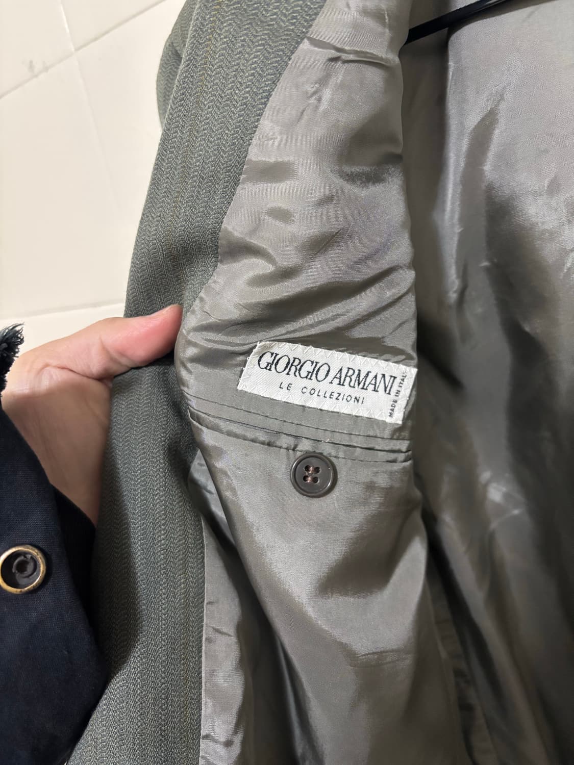 조르지오 아르마니 더블 브레스티드 블레이저 상품이미지6