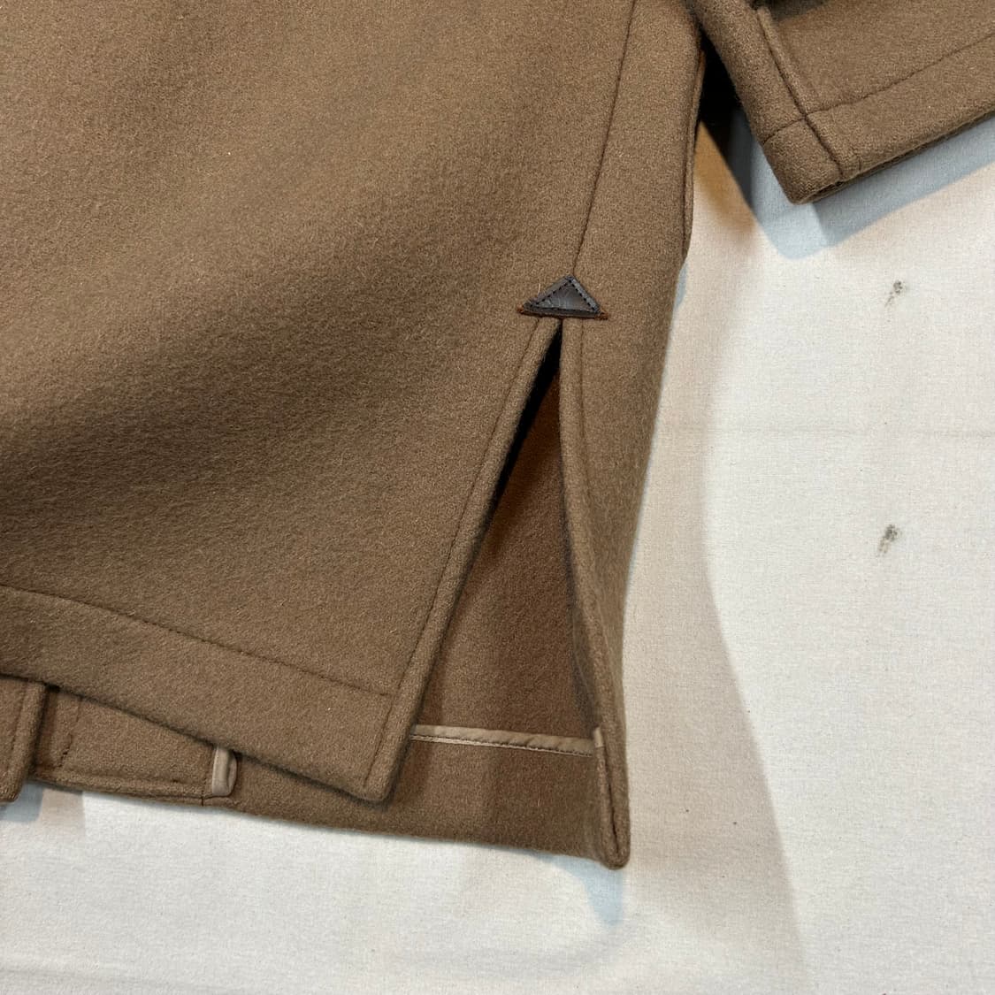 M) 반 잭 VAN JAC 클래식 우드 토글 더플 코트 상품이미지6