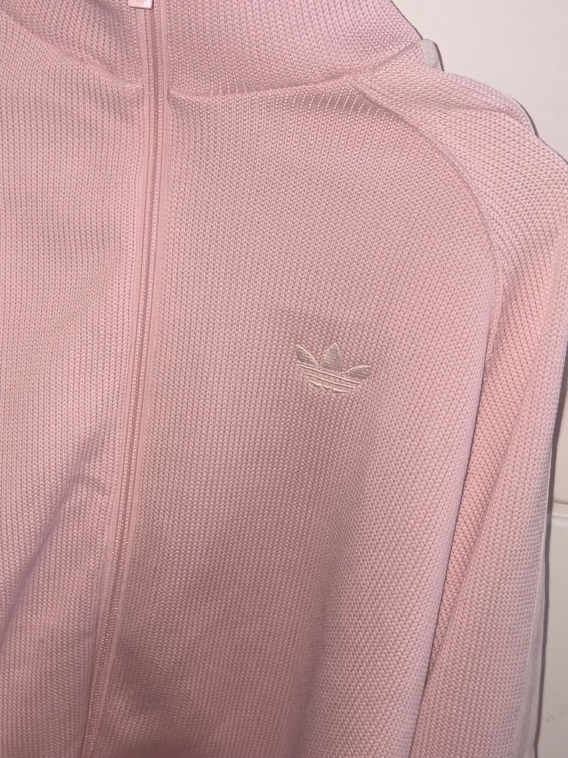 딸기우유🍓) 아디다스 베이비핑크 삼선 져지 상품이미지2