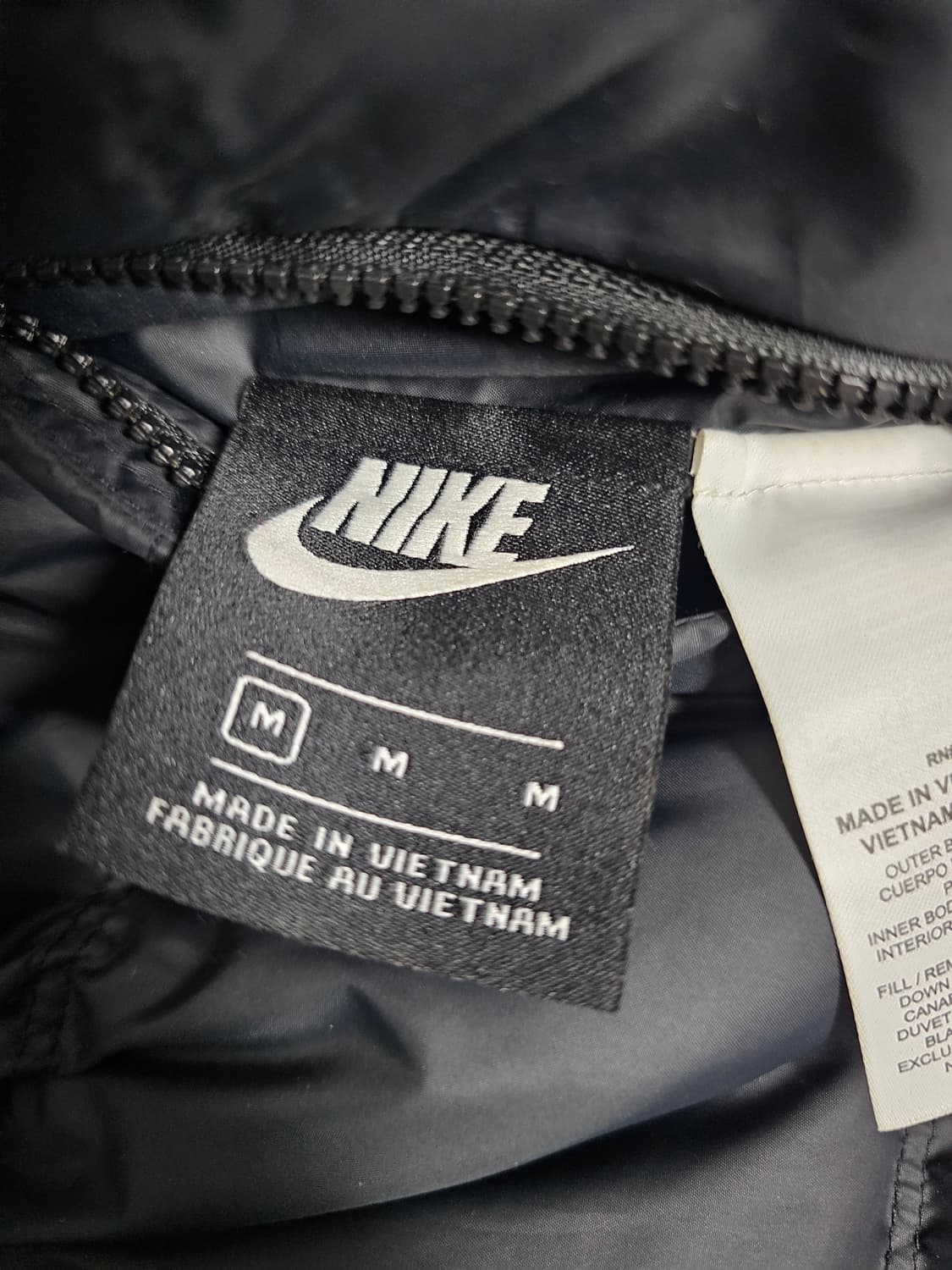 나이키 여성 양면 덕다운패딩조끼 M 상품이미지4