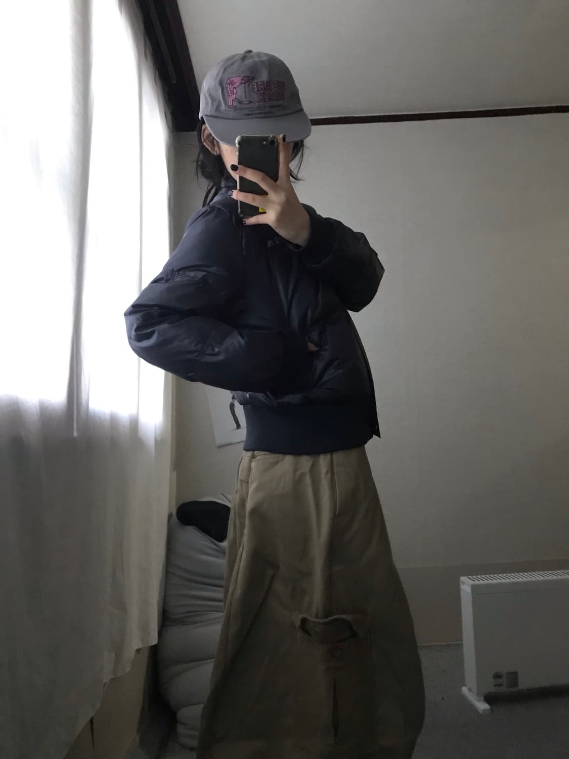 아디다스 딥차콜 패딩 상품이미지3