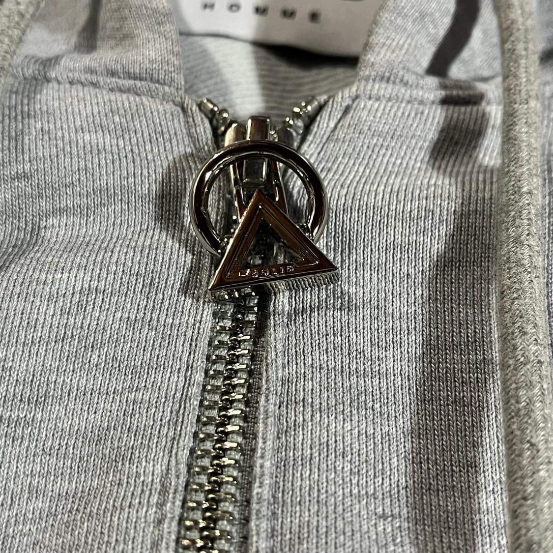 [105] 솔리드옴므 로고 반집업 후드티 상품이미지6