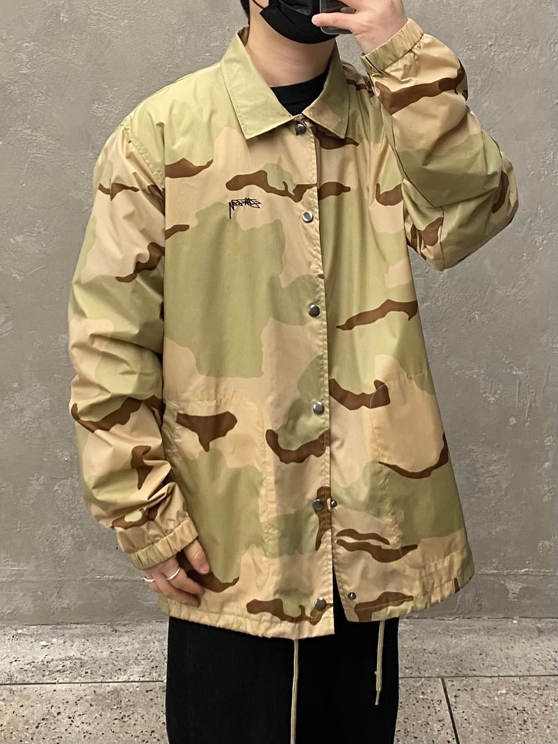 [XL] Stussy 스투시 데저트 카모 나일론 코치자켓 상품이미지9