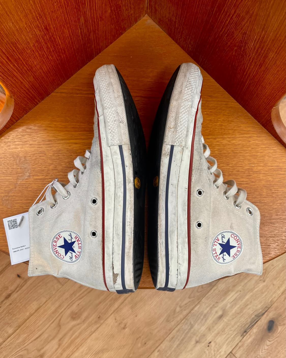 [275] 컨버스 어딕트 척테일러 하이 파치먼트 스니커즈 상품이미지7