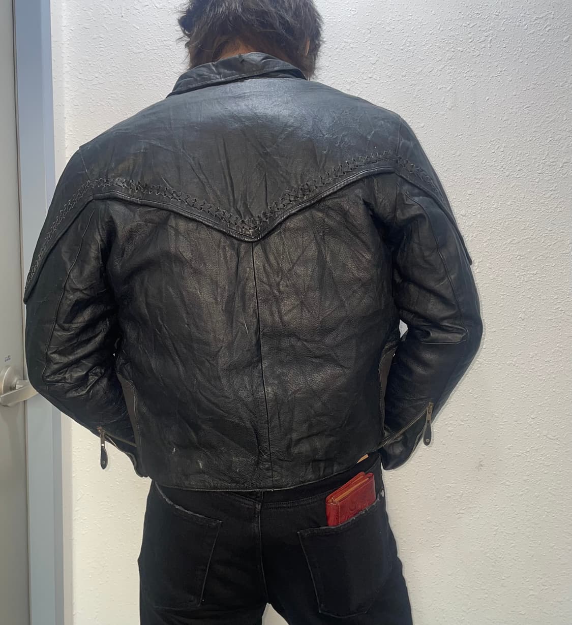 바이커드림어페럴 웨스턴 레더자켓 상품이미지3