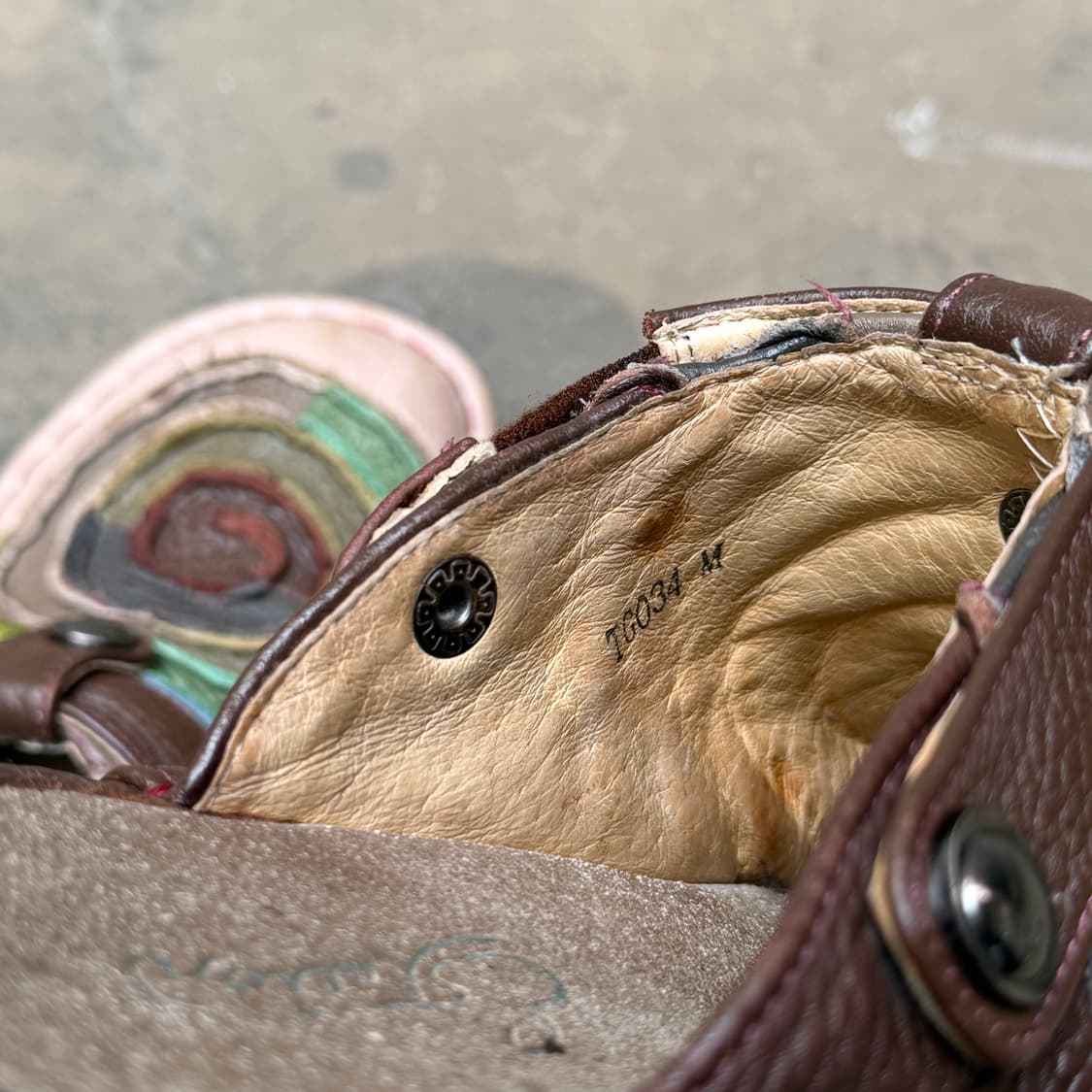 estacion 레더 구루구루 사보 클로그 샌들 상품이미지6