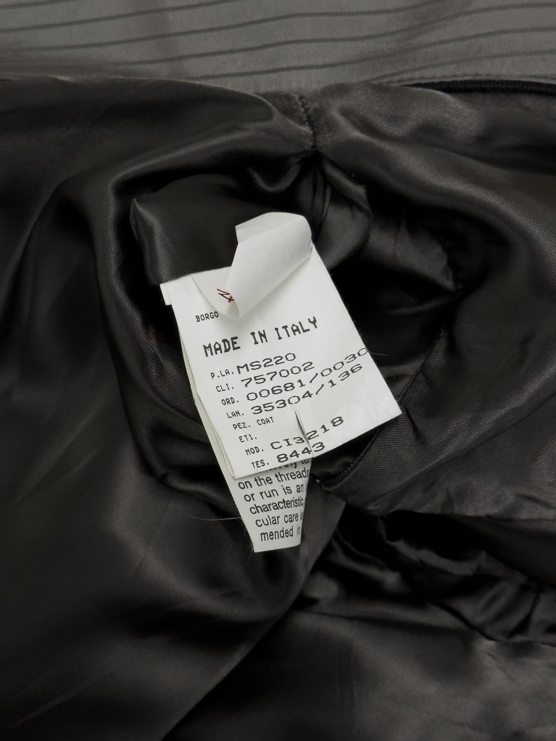 90s 조르지오 아르마니 나일론 코트 상품이미지8