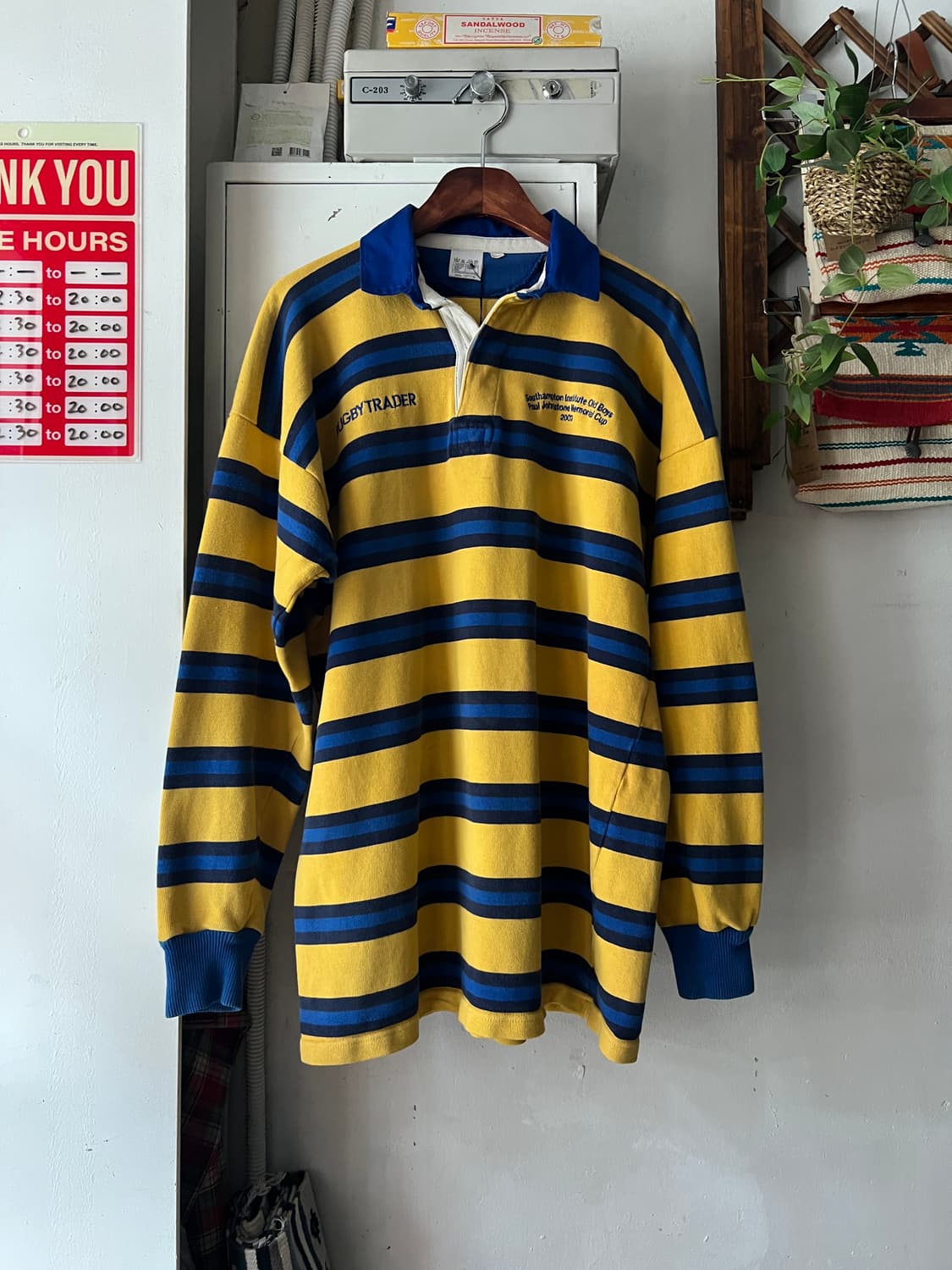 [L]2002 Rugby Trader 헤비웨이트 럭비 티셔츠 상품이미지2