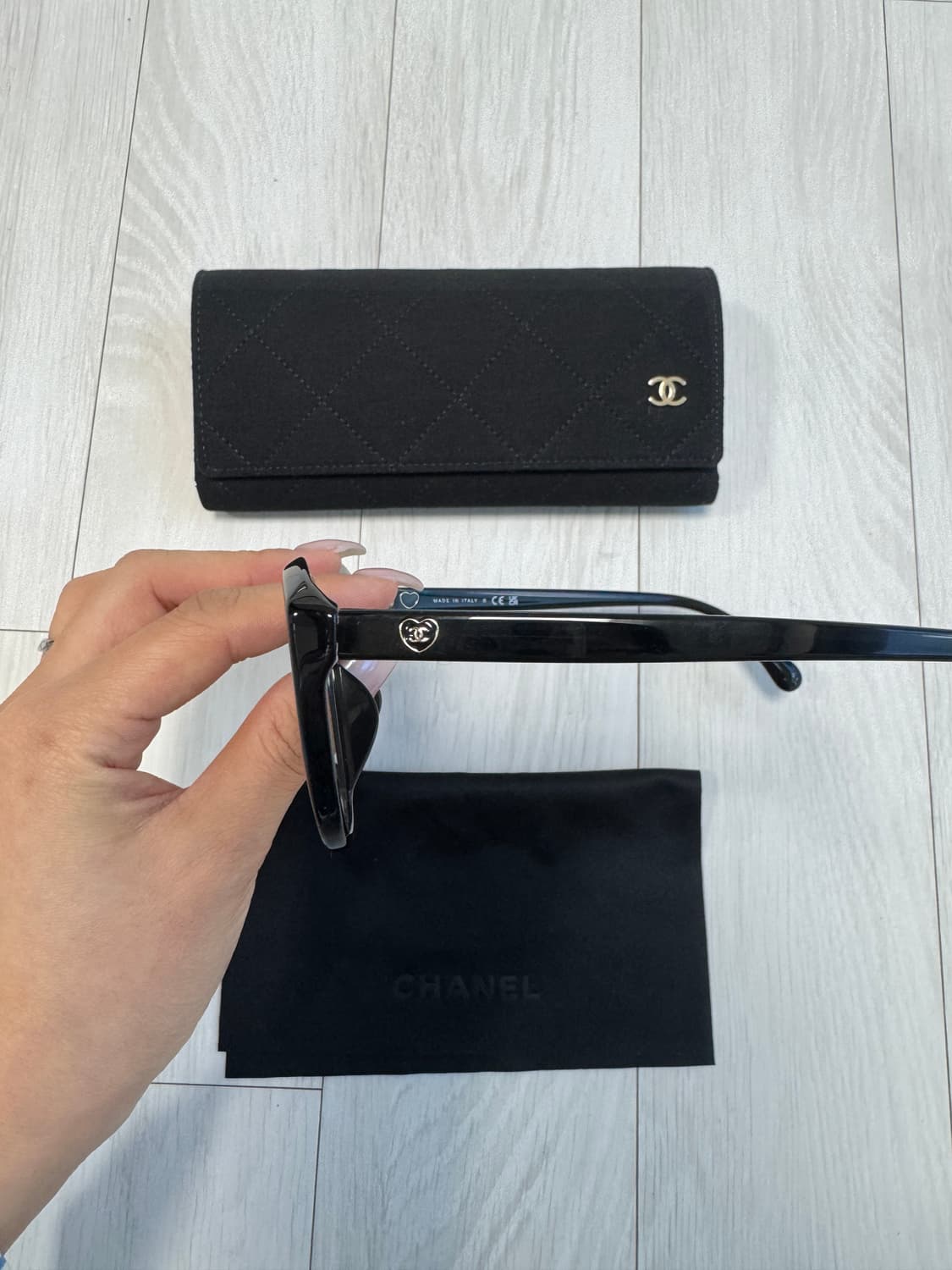 샤넬 캣츠아이 안경 상품이미지3