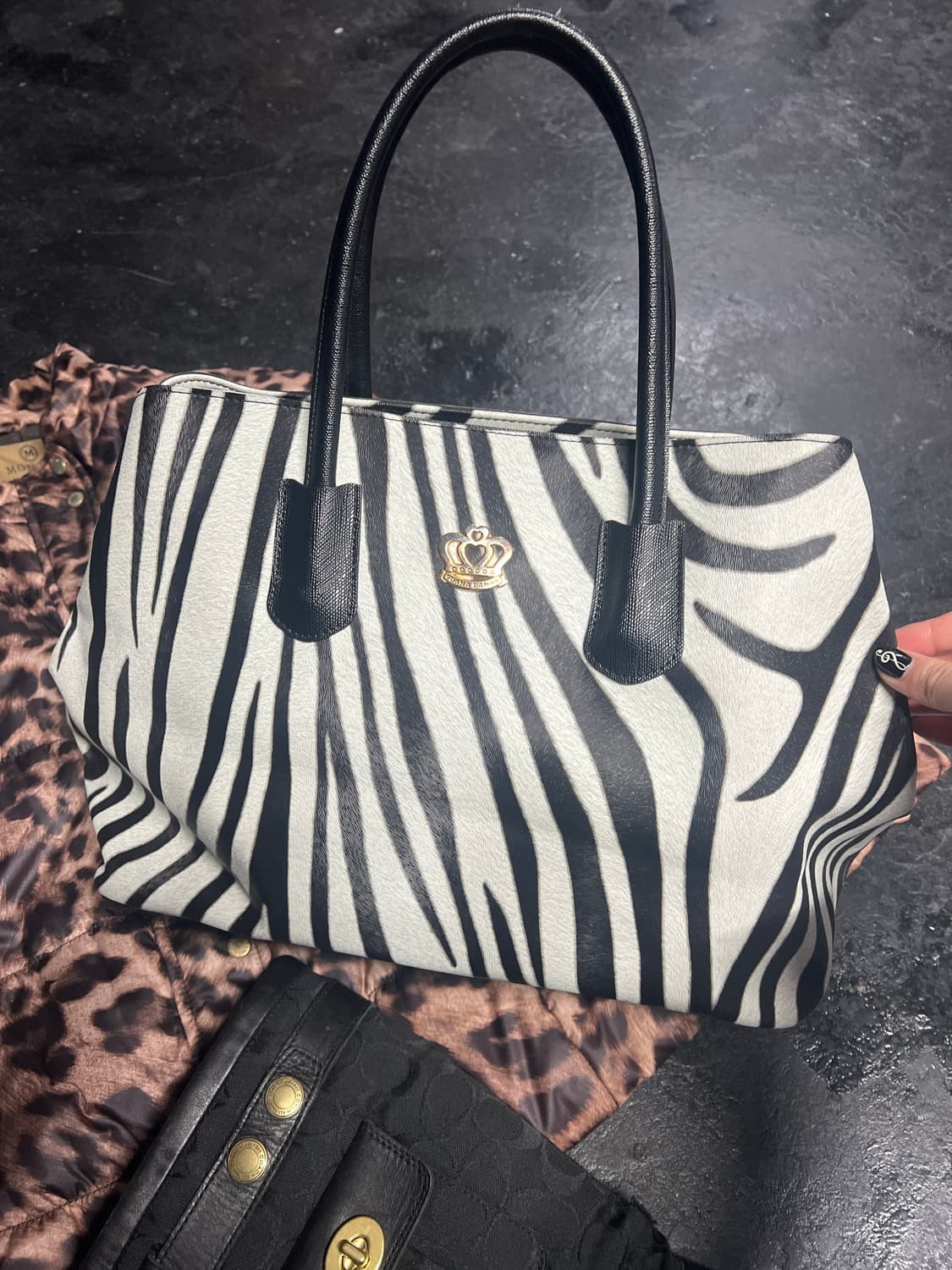 gyaru zebra bag 상품이미지3