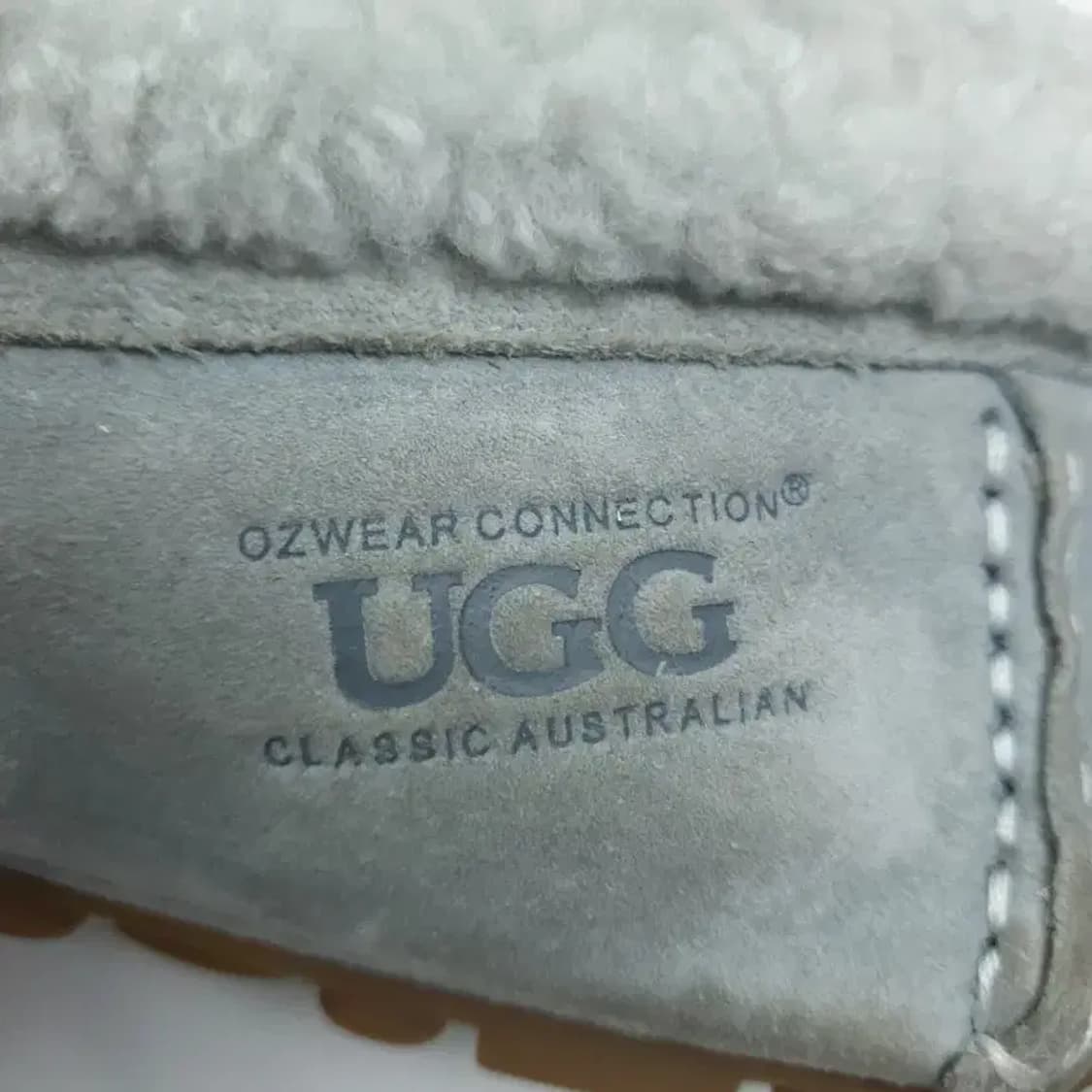 UGG 어그 모카신 220mm 그레이 상품이미지8