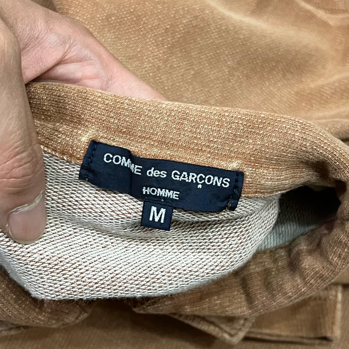  꼼데가르송 옴므 반집업 하프 카라티 y16433 상품이미지6