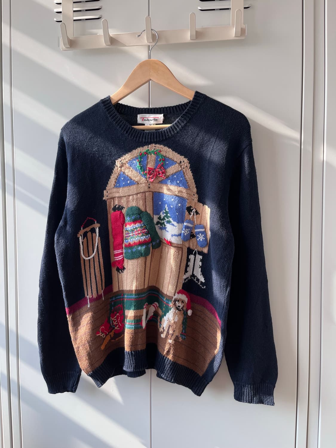 Talbots 크리스마스 풍경 니트 스웨터 상품이미지4