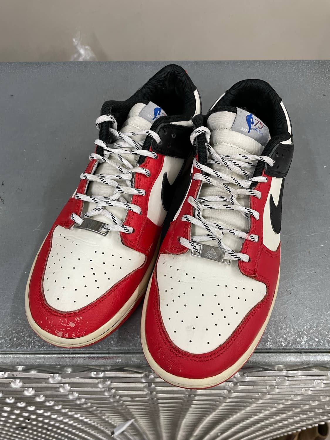 나이키 X NBA 덩크 로우 EMB 시카고 265 상품이미지2