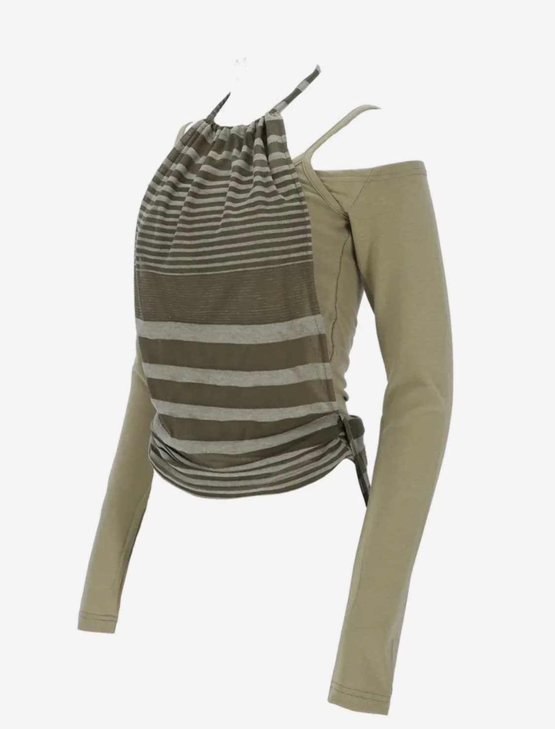 쎄쎄쎄 레이어드 오프숄더 티 상품이미지5