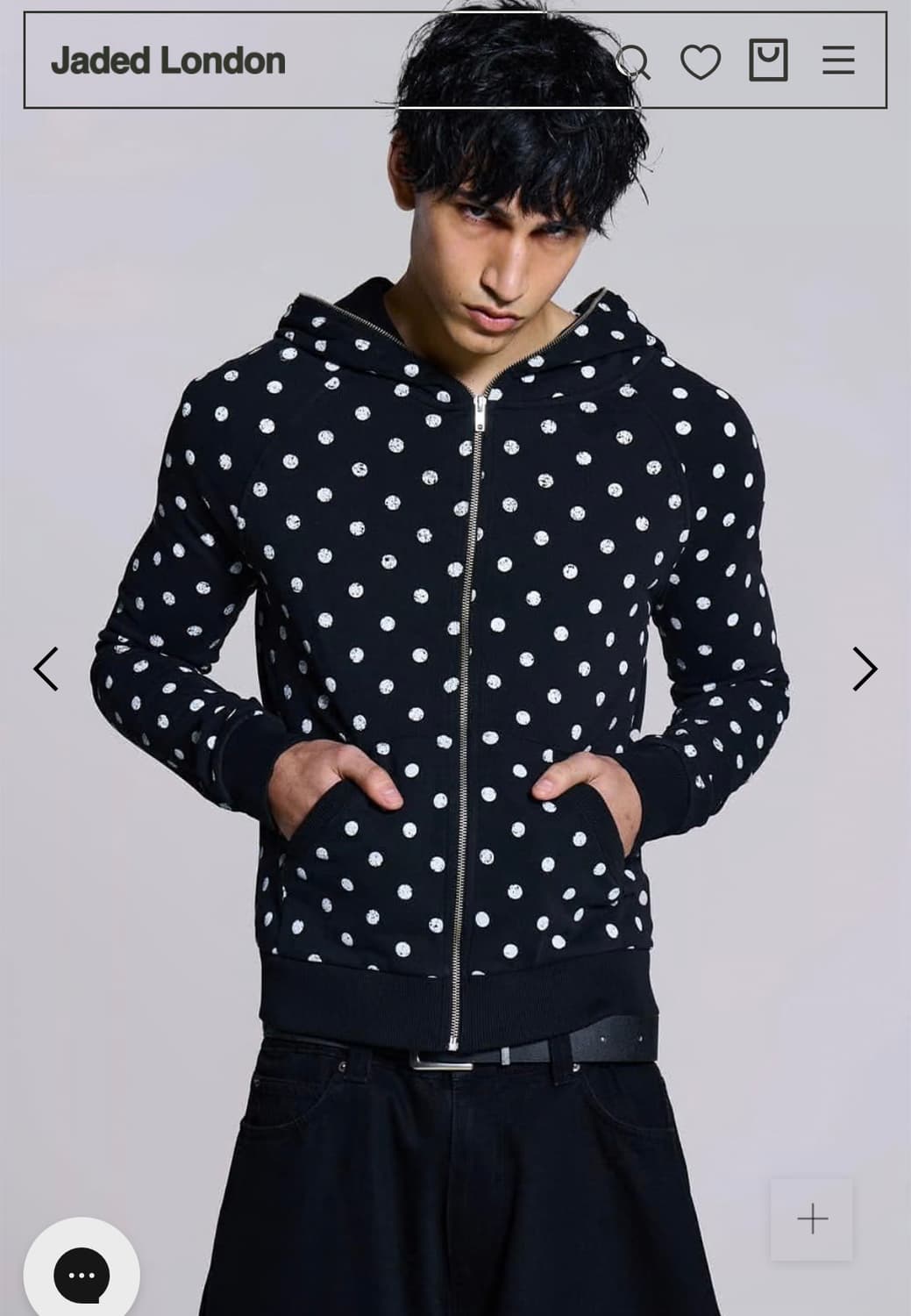 제이디드런던 polkadot hoodie 상품이미지2