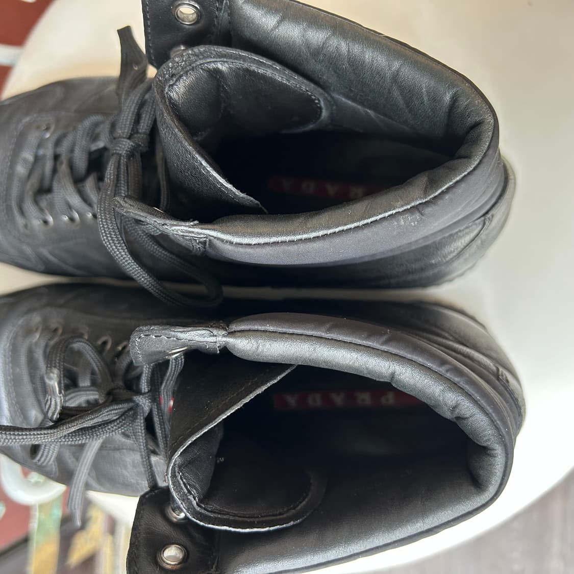 프라다 스포츠 레더 부츠 상품이미지7