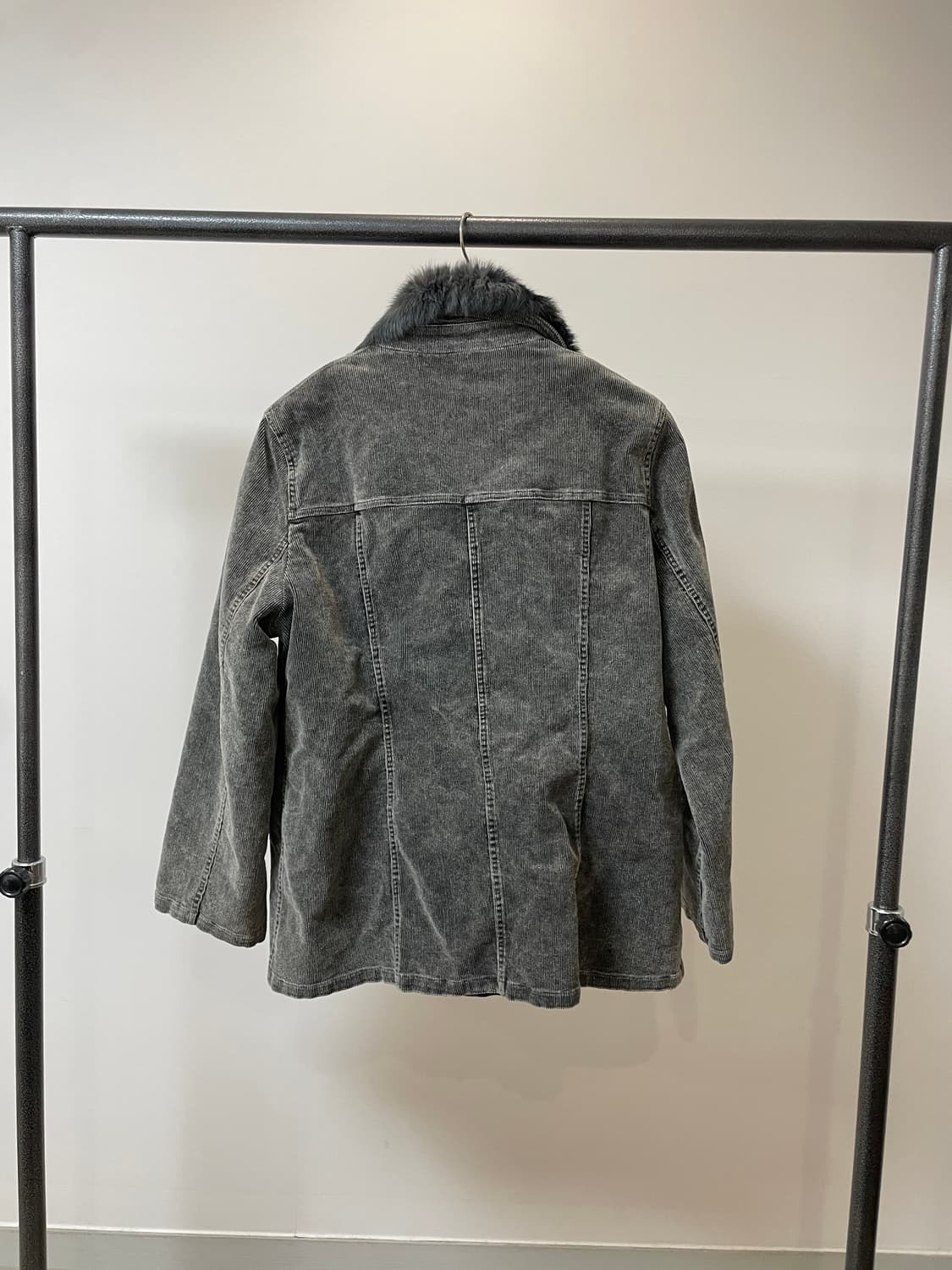 (L) Freije 그런지 디테쳐블 퍼 시어링 자켓 상품이미지3