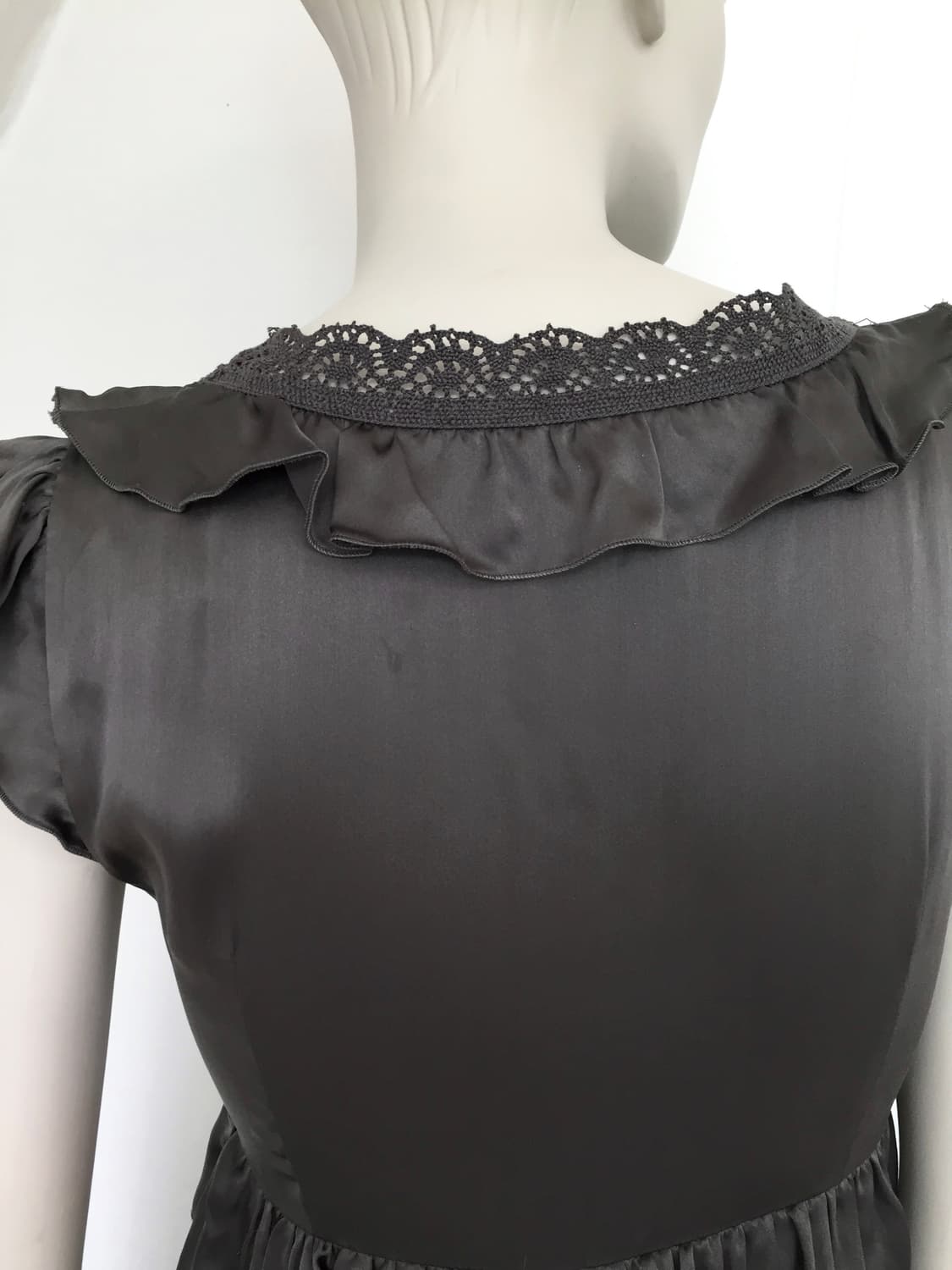 Moschino Frill satin Dress   상품이미지5