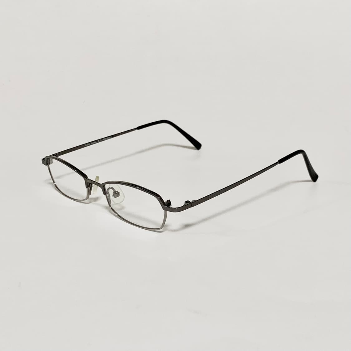 935 데드스탁 긱시크 실버 메탈 안경 빈티지 사각 슬림 스몰 픽키안경 상품이미지3
