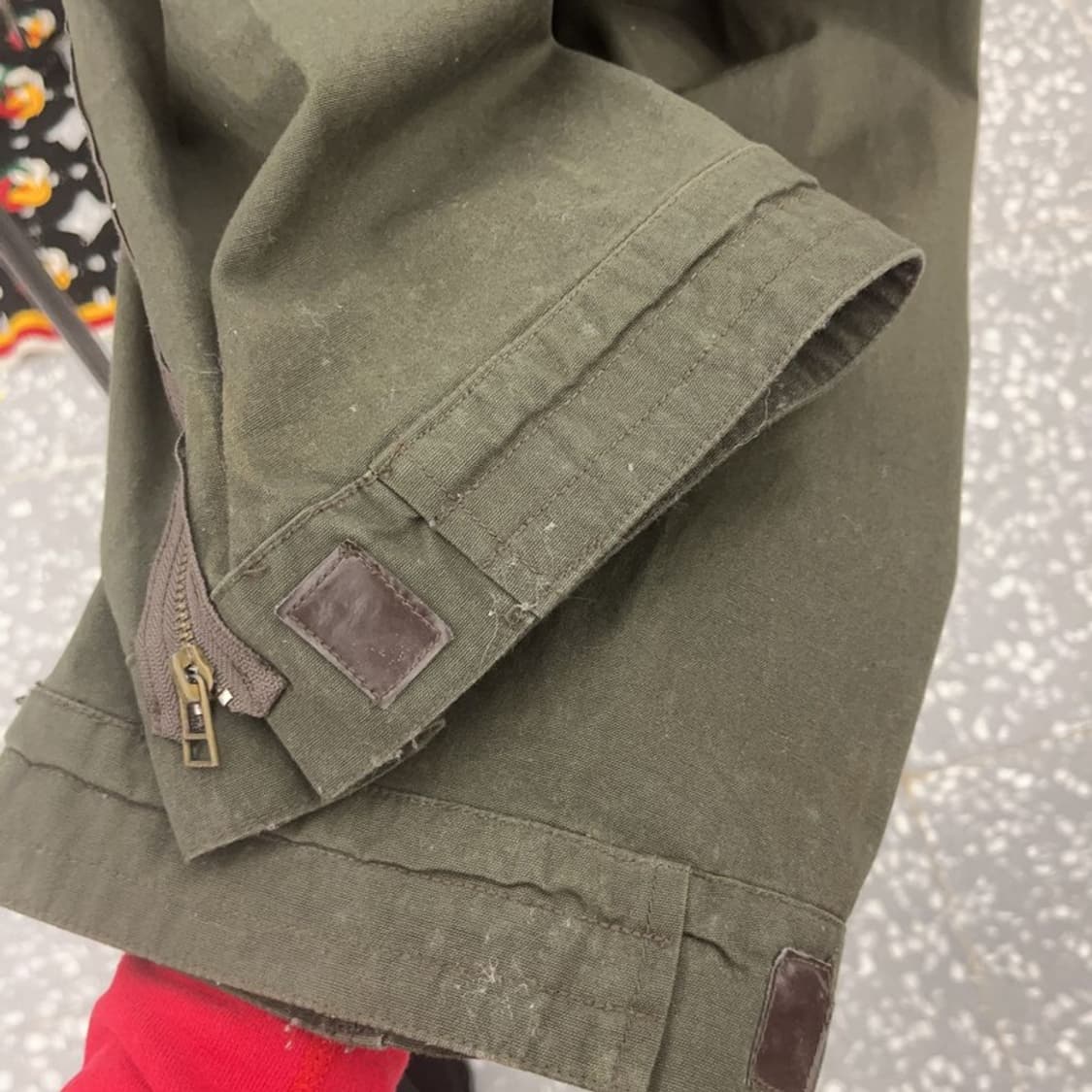 빈티지 Y2K 올드스쿨 빅사이즈 카고 코튼팬츠 면바지 C07350 상품이미지6