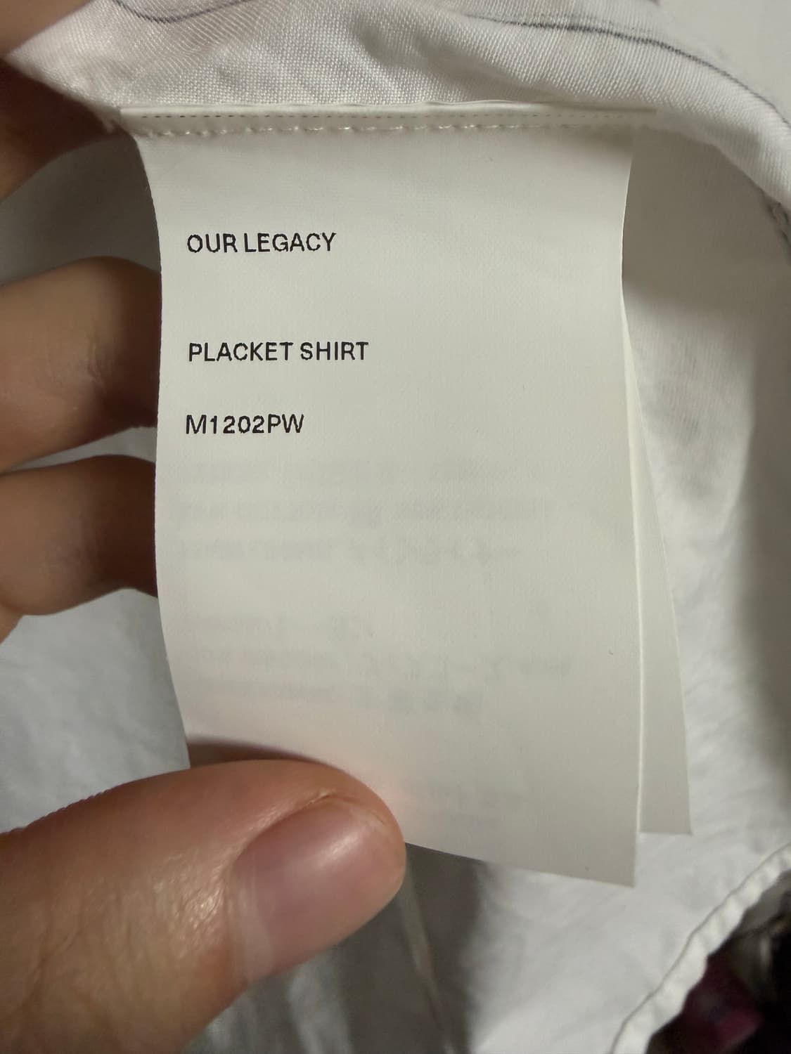 아워레가시 플라켓 셔츠 상품이미지5