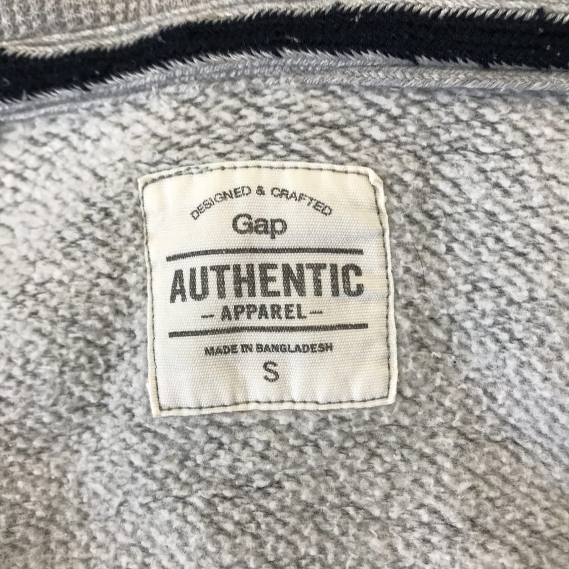GAP 갭 그레이 후드집업 [S] 상품이미지5