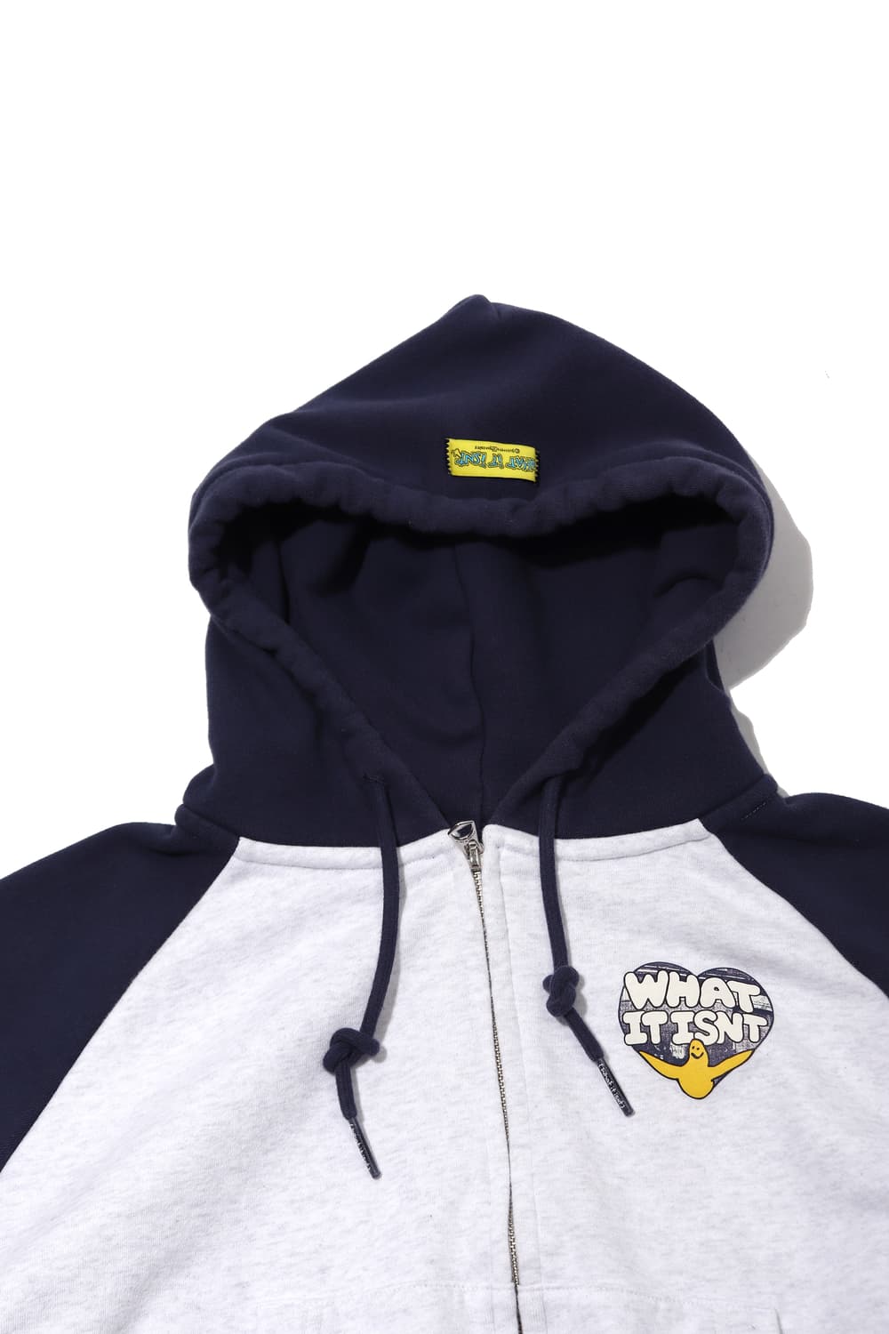 WHATITISNT 와릿이즌 투웨이 크롭 후드 집업 women Free 상품이미지4