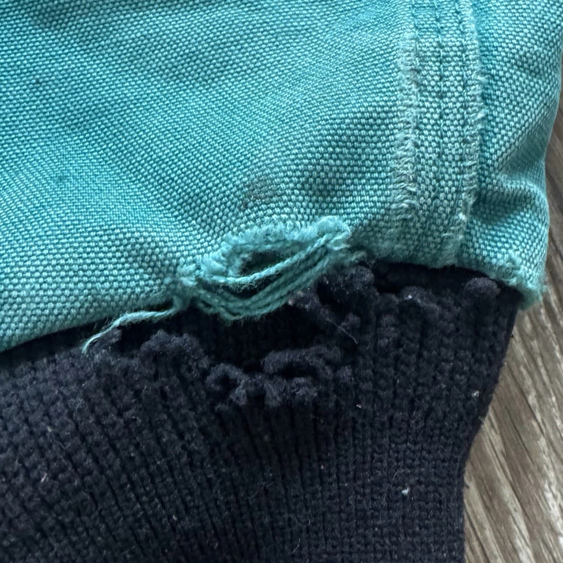 칼하트 j03 덕 액티브 후드 자켓 아쿠아 상품이미지5