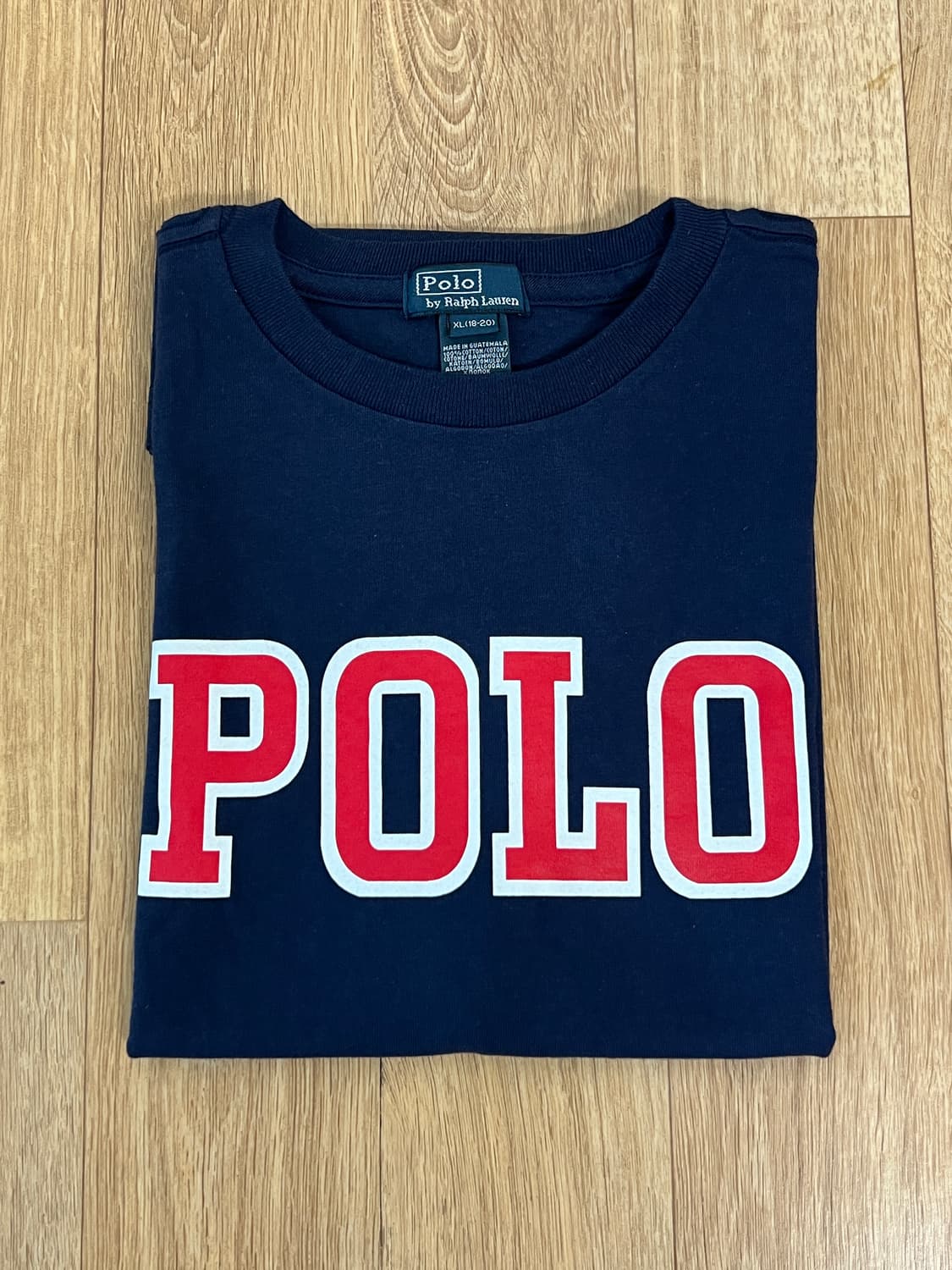 폴로 랄프로렌 보이즈 라운드넥 반팔티 XL(18-20) 상품이미지4