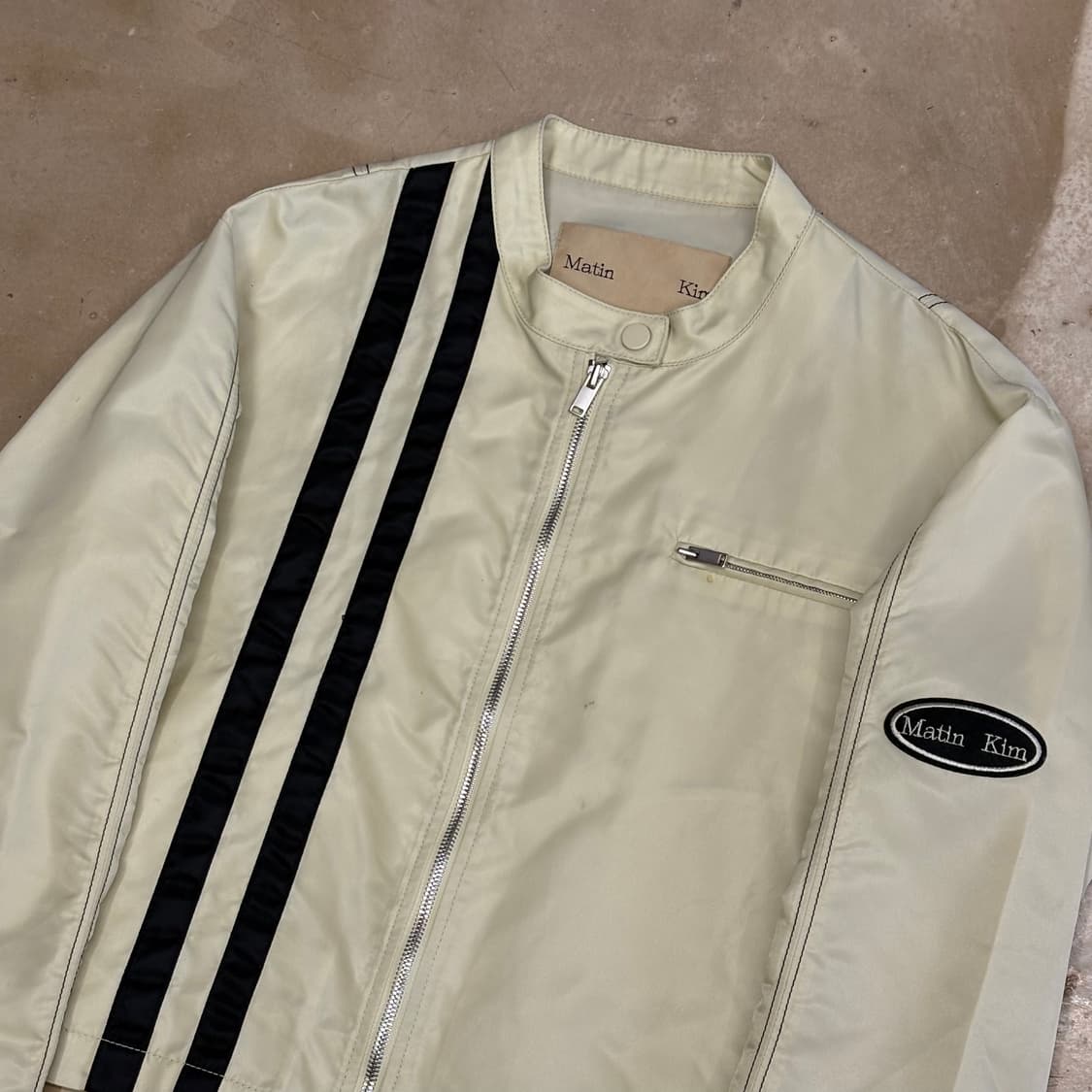 S 마뗑킴 여성용 크롭 스피드 레이싱 자켓  상품이미지1