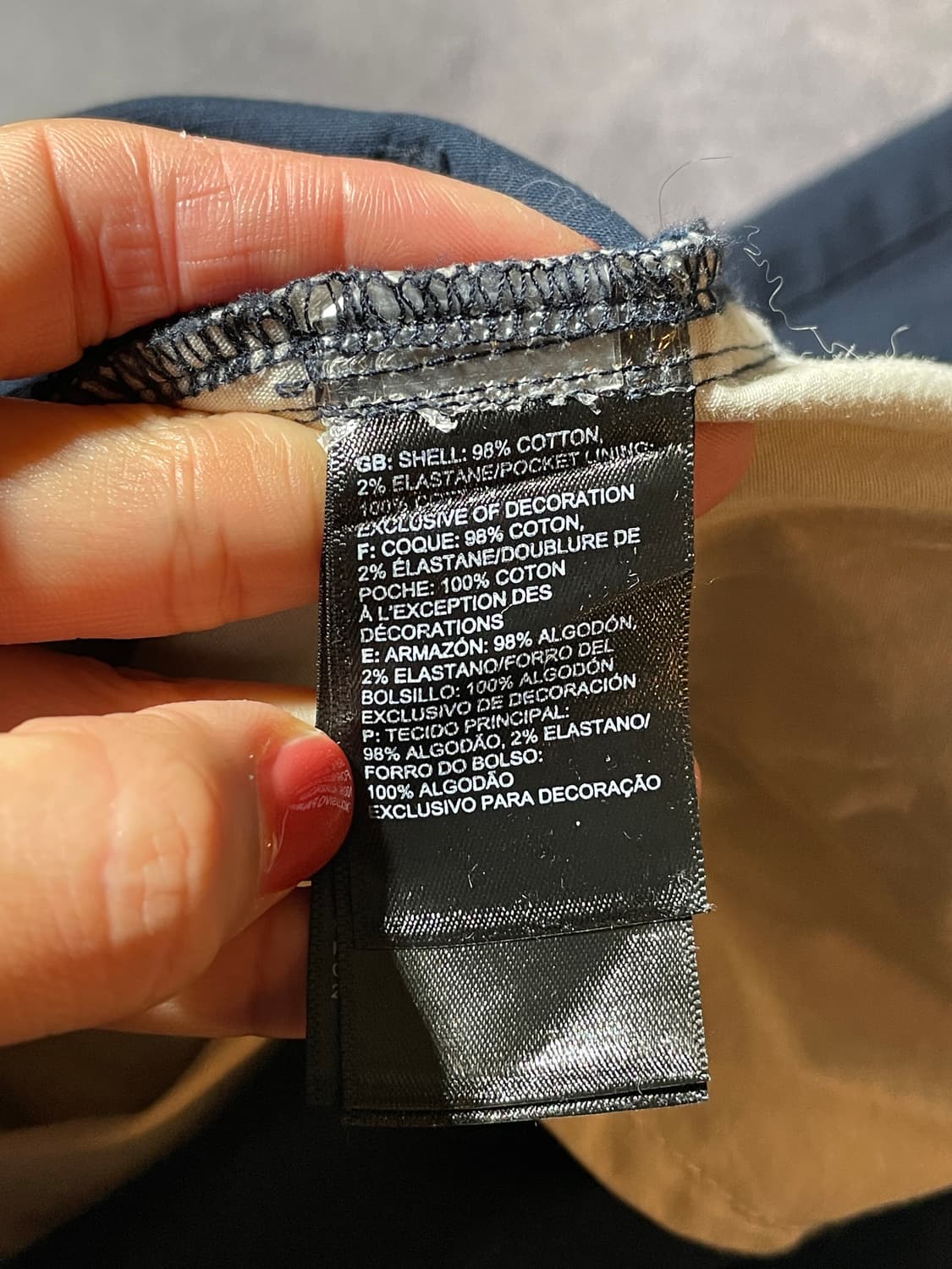 THE NORTH FACE 노스페이스 빈티지 네이비 코튼 팬츠 상품이미지10